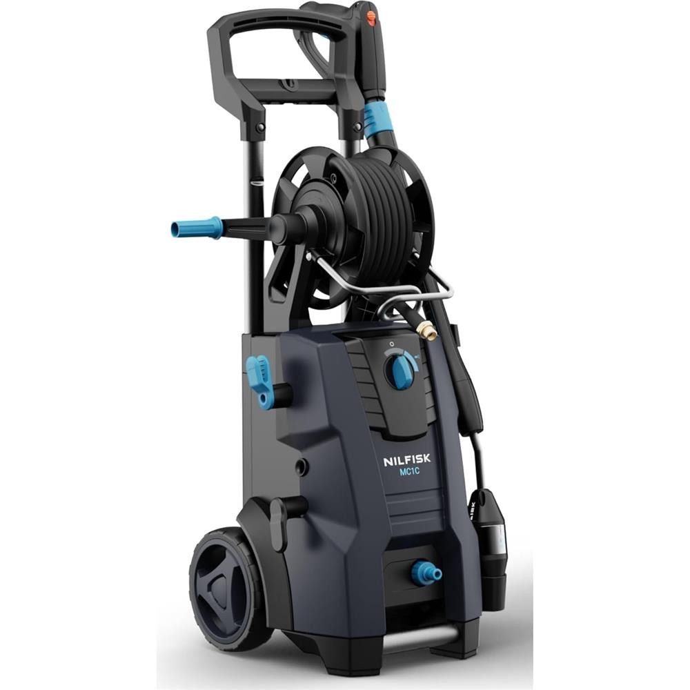 Nilfisk Hochdruckreiniger MC 1C-125/500 XT, Kaltwasser Hochdruckreiniger, schwarz, blau