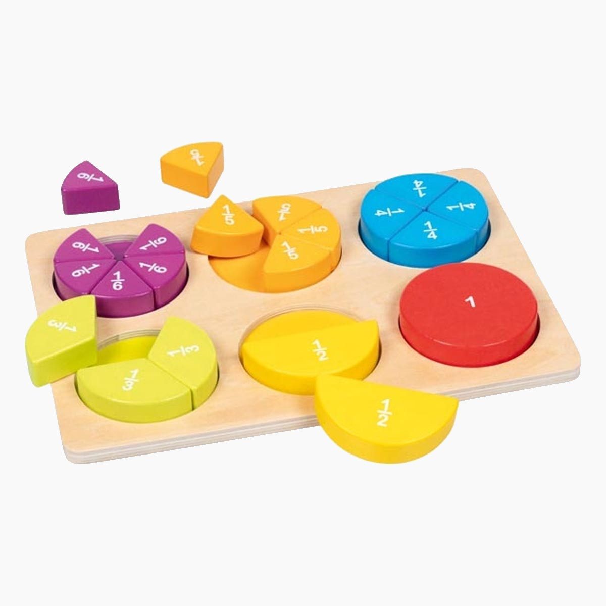 Lernspielzeug Lernspiel Bruchrechnen