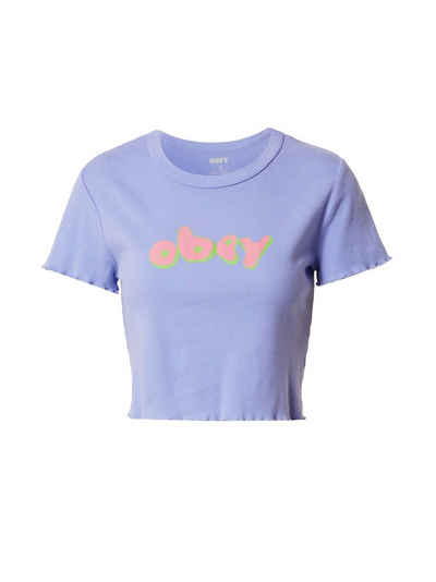 OBEY T-Shirt (1-tlg) Plain/ohne Details