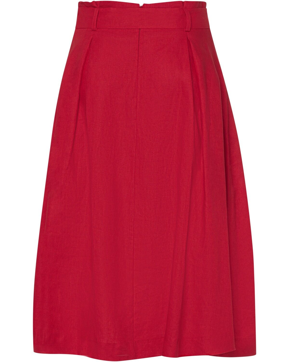 Luis Steindl Trachtenrock Weiter Leinenrock mit Gürtel günstig online kaufen