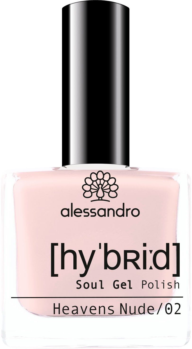 Nude international alessandro Heavens Nagellack Lack Hybrid