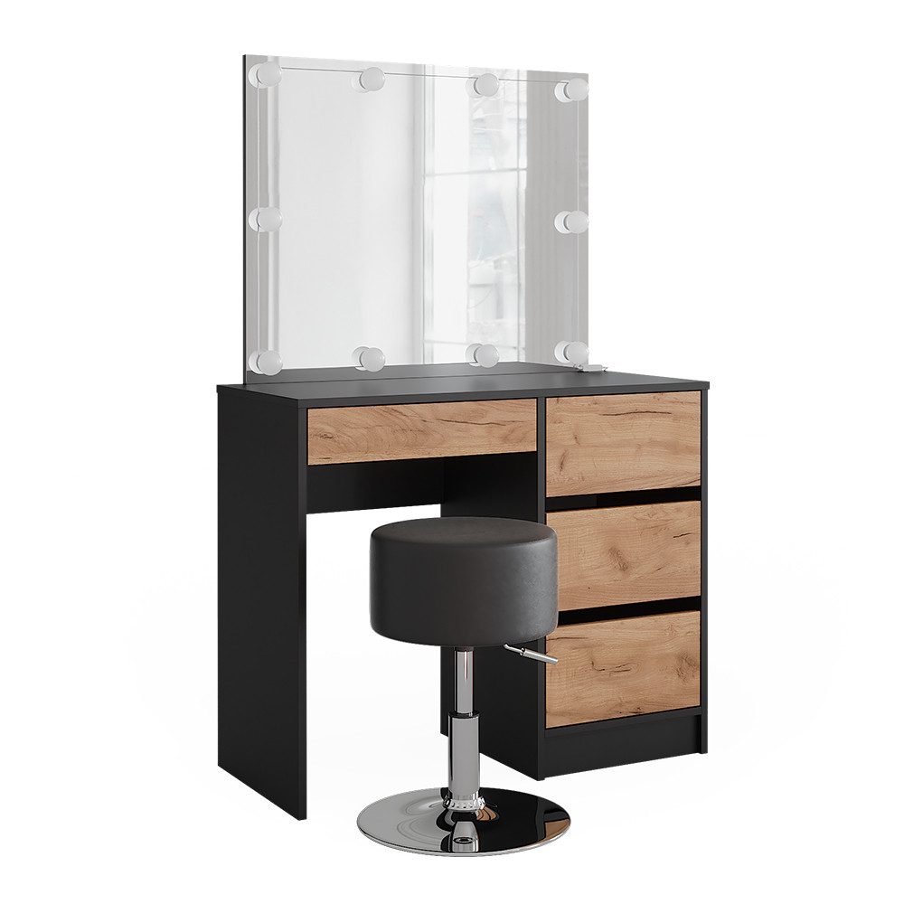 Anthrazit/Goldkraft Eiche