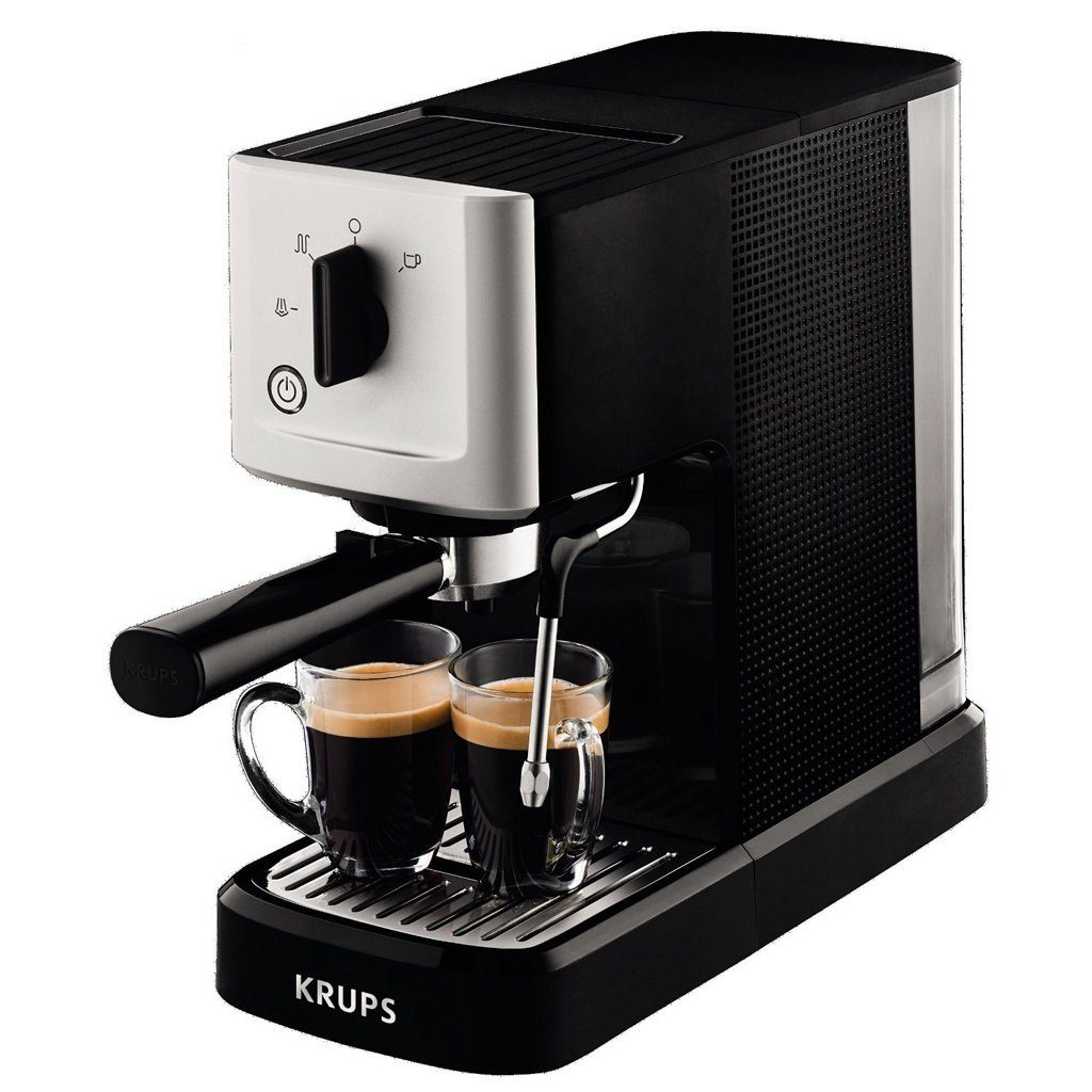 Krups Espressomaschine XP3440 Calvi Espressomaschine schwarz online