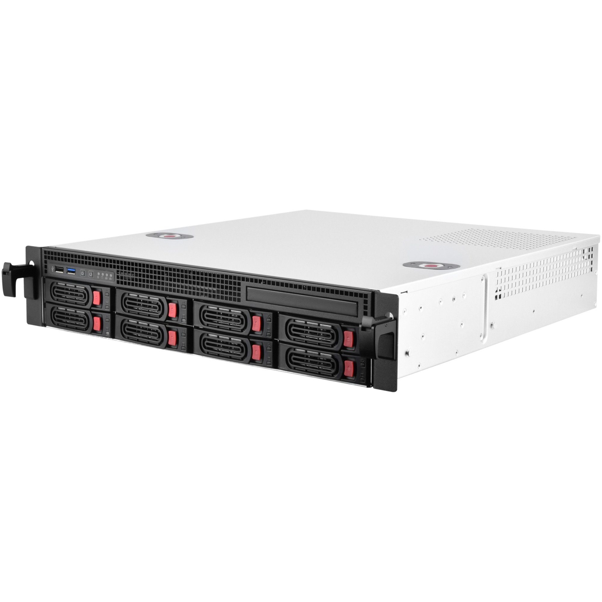 Silverstone PC-Gehäuse SilverStone RM21-308, Rack-Gehäuse, (2