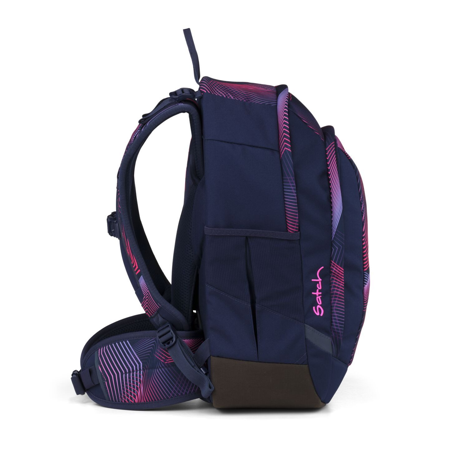 Satch Schulranzen Schulrucksack-Set AIR Seismic Pink 3-teilig (3-teilig), Schulranzen, ergonomisch, Laptop-Fach, Your-Size-System – Bild 5 von 5