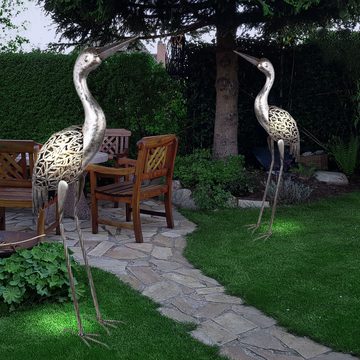 etc-shop LED Dekofigur, LED-Leuchtmittel fest verbaut, Gartendeko Figuren LED Figuren für Garten Gartendeko