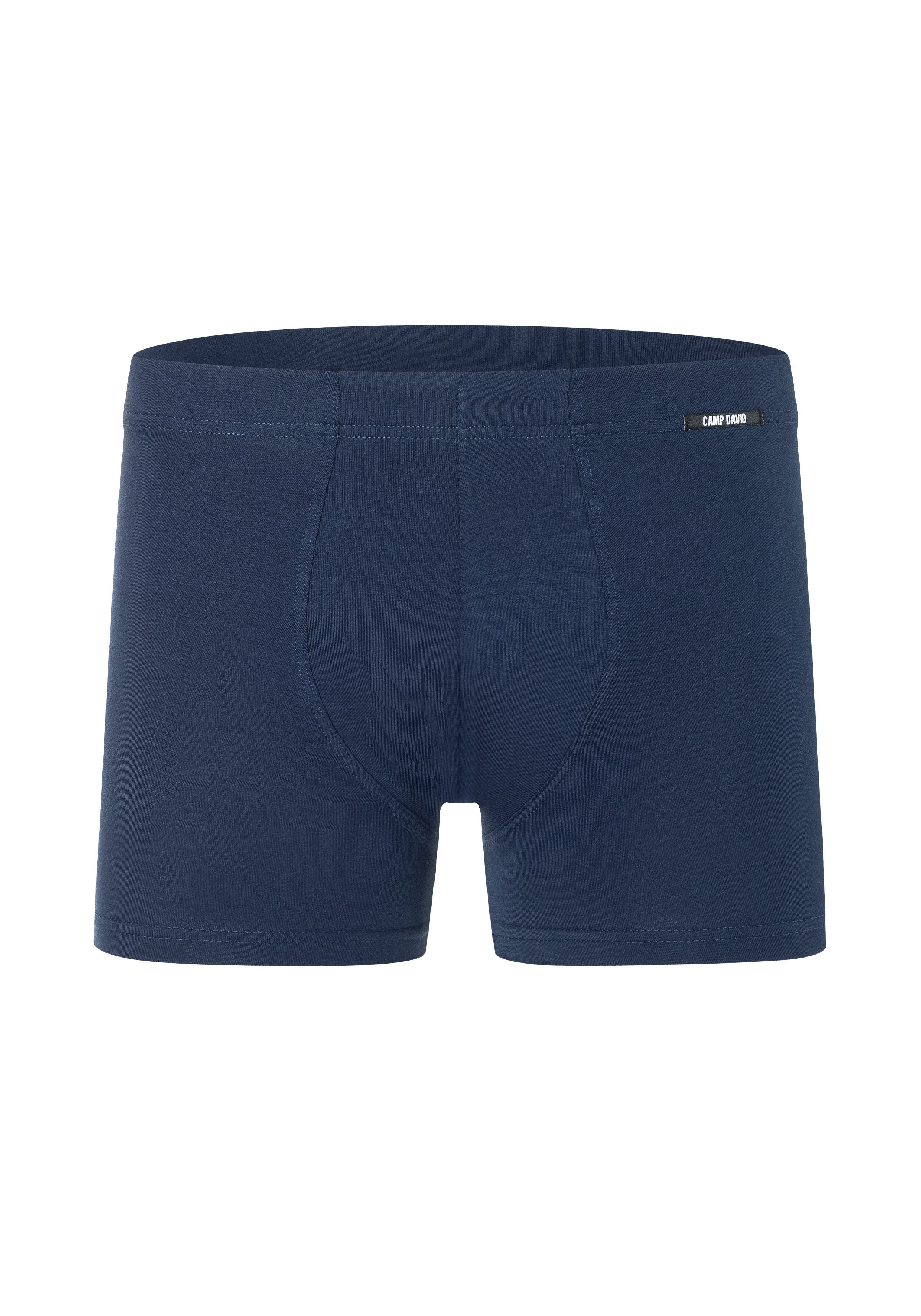 CAMP DAVID Boxershorts casual (2er Pack) mit elastischem Bund