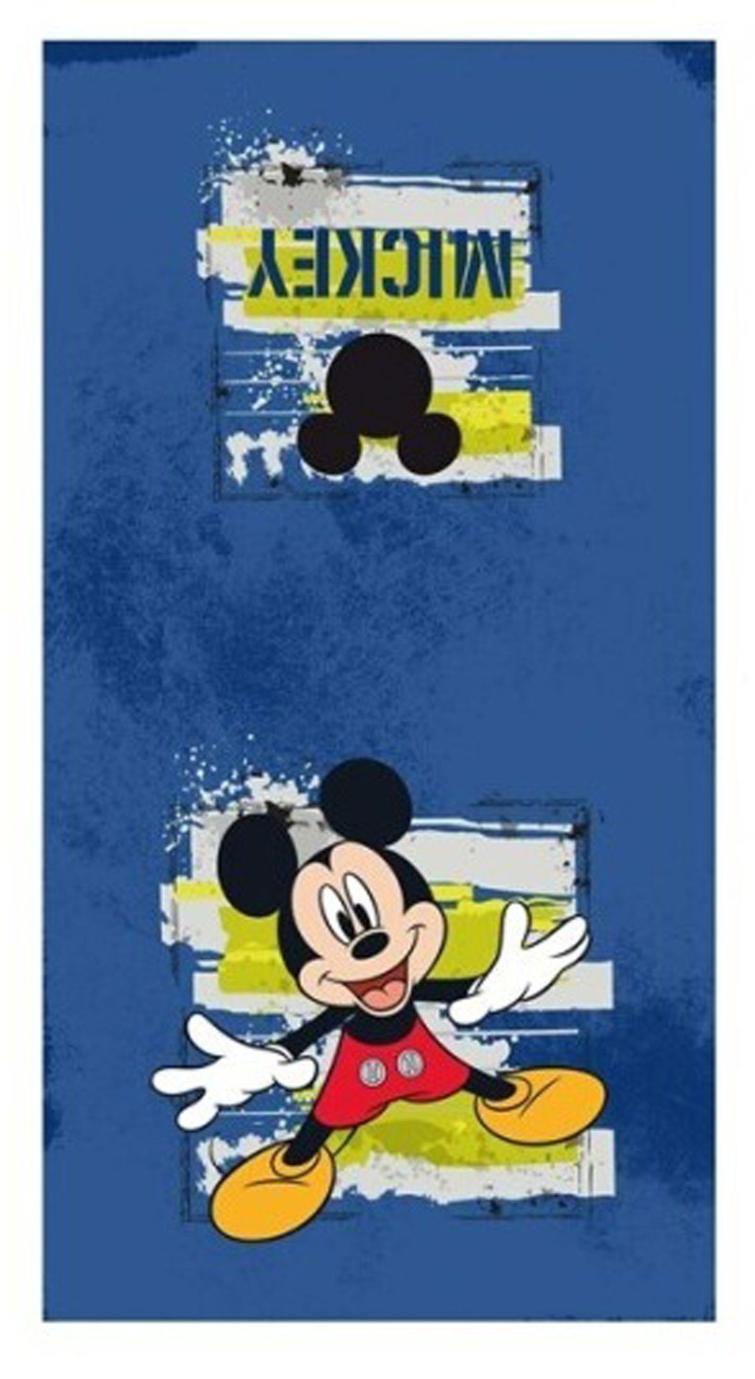 empireposter Badeponcho Mickey Mouse - Kinder - 55x110 cm mit Kapuze | Badeponchos