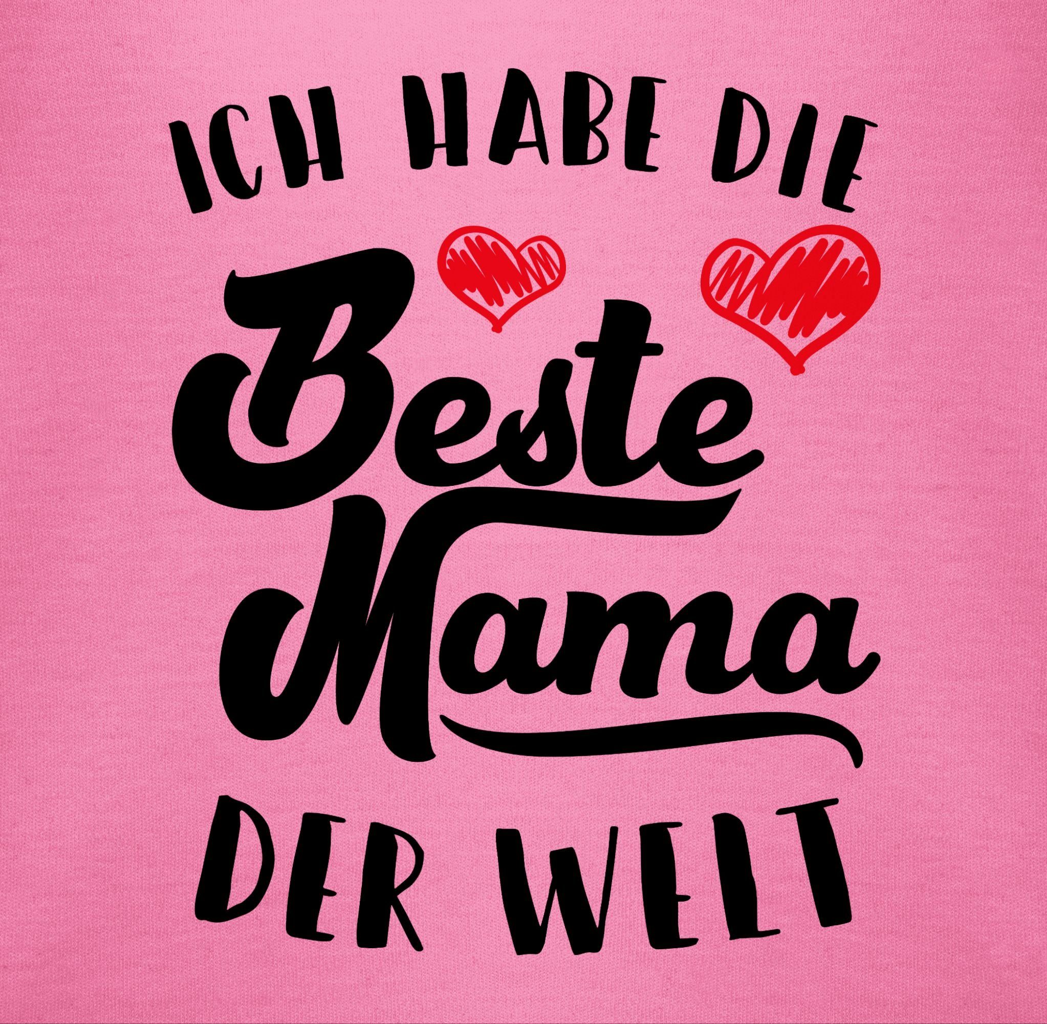 Ich habe Muttertagsgeschenk Mama Shirtracer 2 Welt der die Shirtbody (1-tlg) Beste Pink