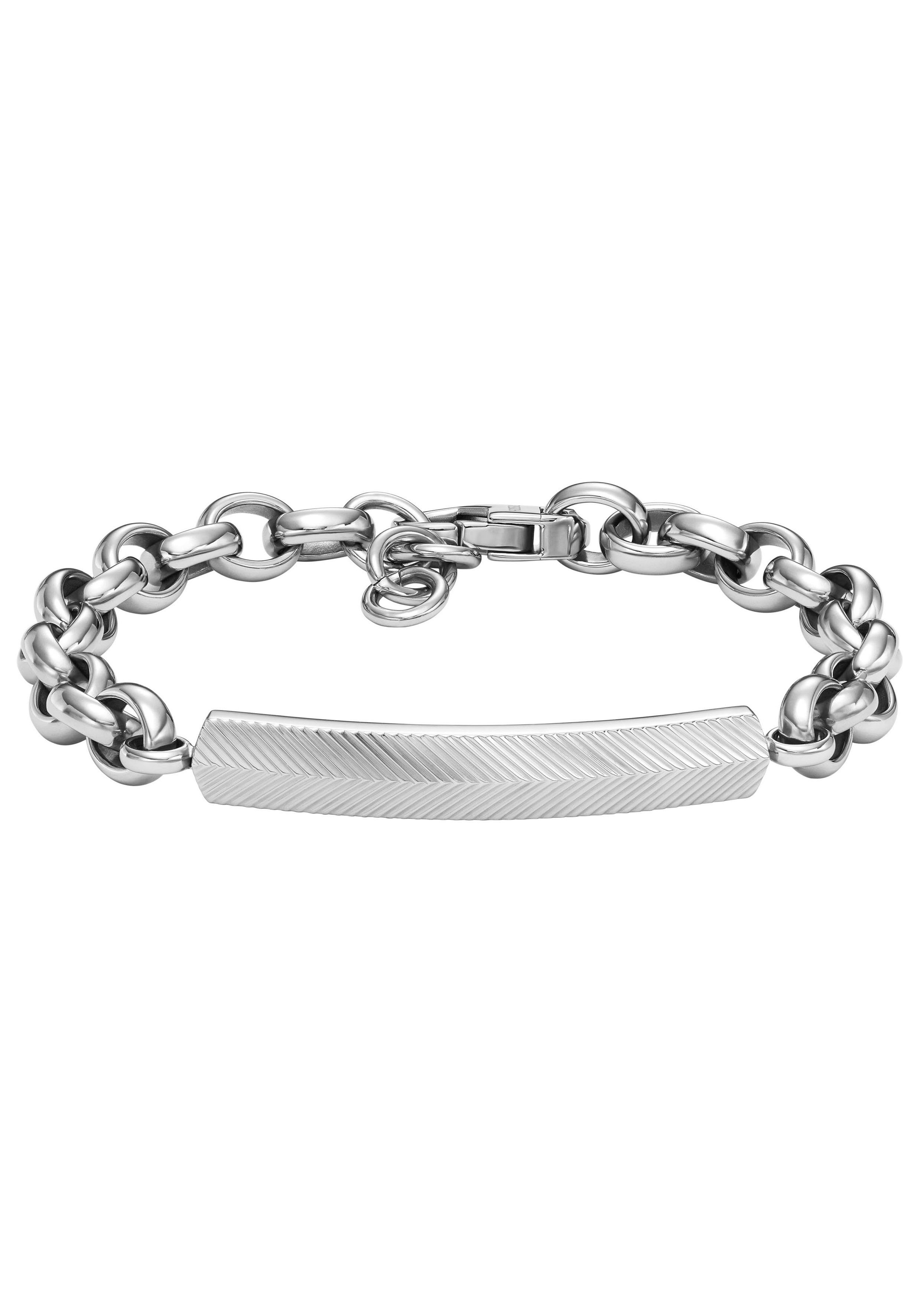 LINEAR, Armband JF04569040, HARLOW Edelstahl Fossil