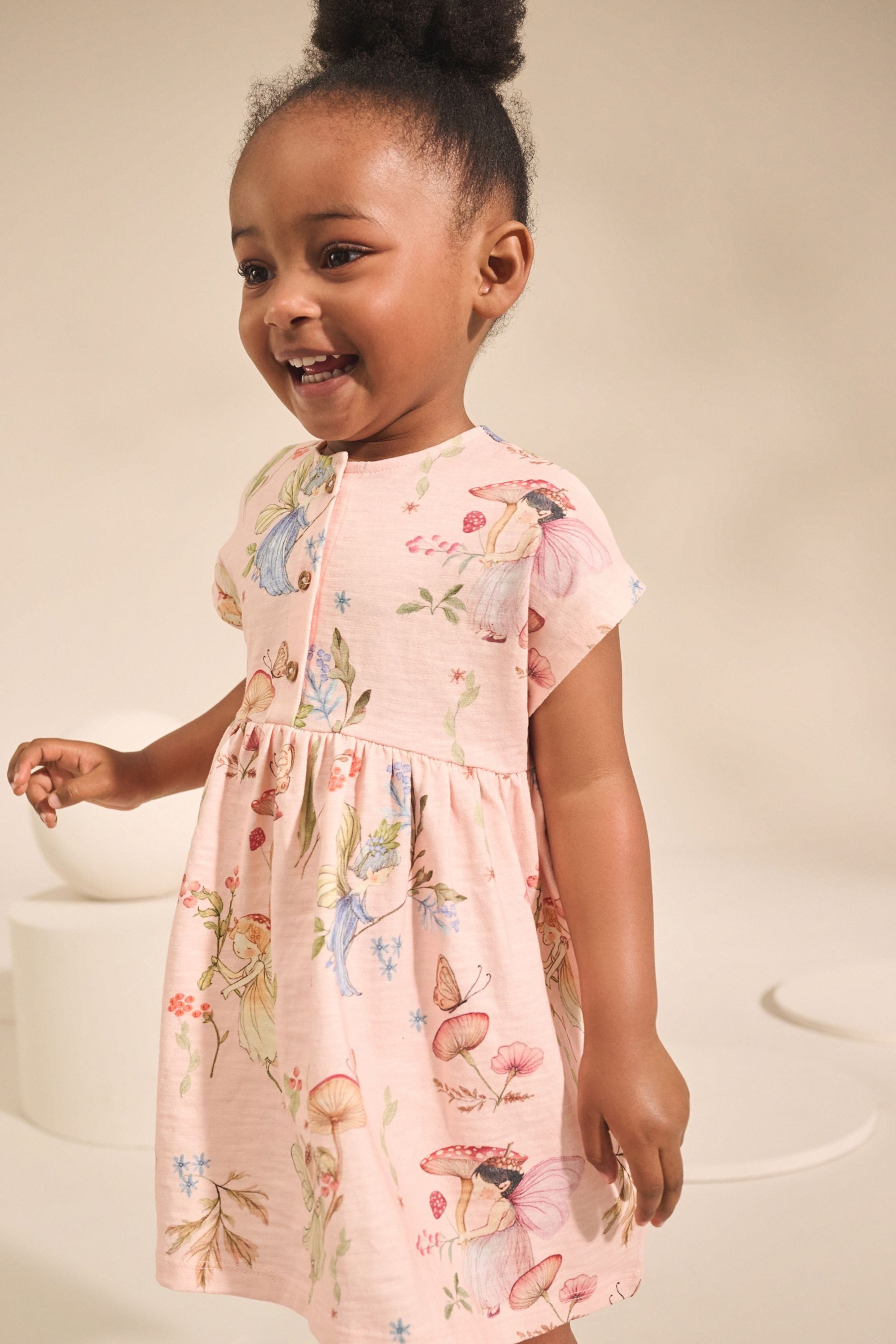 Next Jerseykleid Kurzärmliges Kleid aus 100% günstig online kaufen