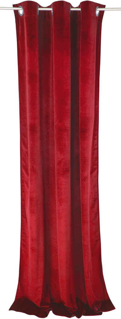 Vorhang FRENCH VELVET, TOM TAILOR HOME, Ösen (1 St), blickdicht, Wirkware