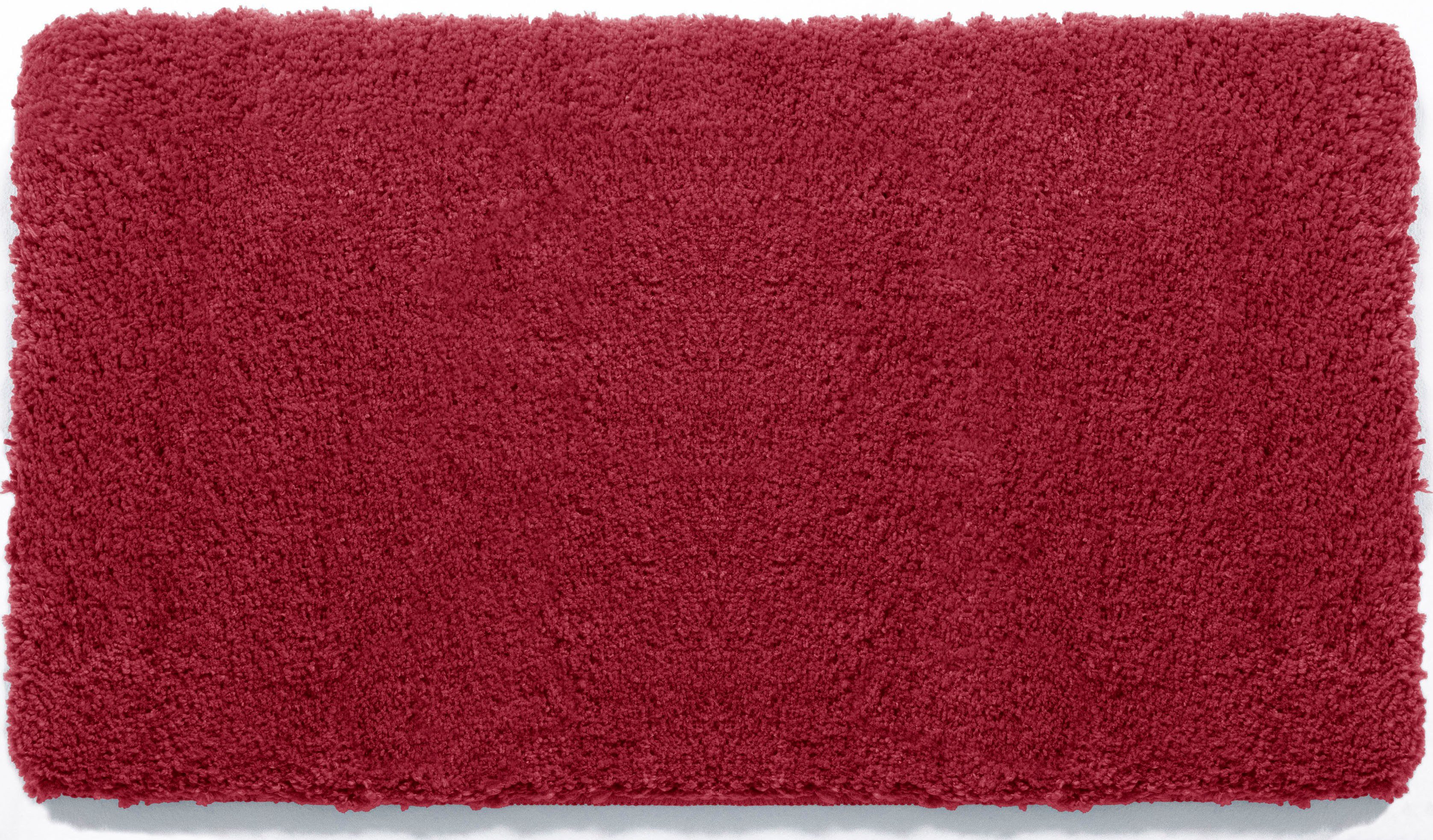 OTTO home Badematte Sanremo Standard, Badvorleger, Badezimmer Teppich, sehr weich, Höhe 30 mm, rutschhemmend beschichtet, schnell trocknend, fußbodenheizungsgeeignet, Polyester, rechteckig, Badteppich, unifarben, rechteckig, rund & als 3-tlg. Set erhältlich
