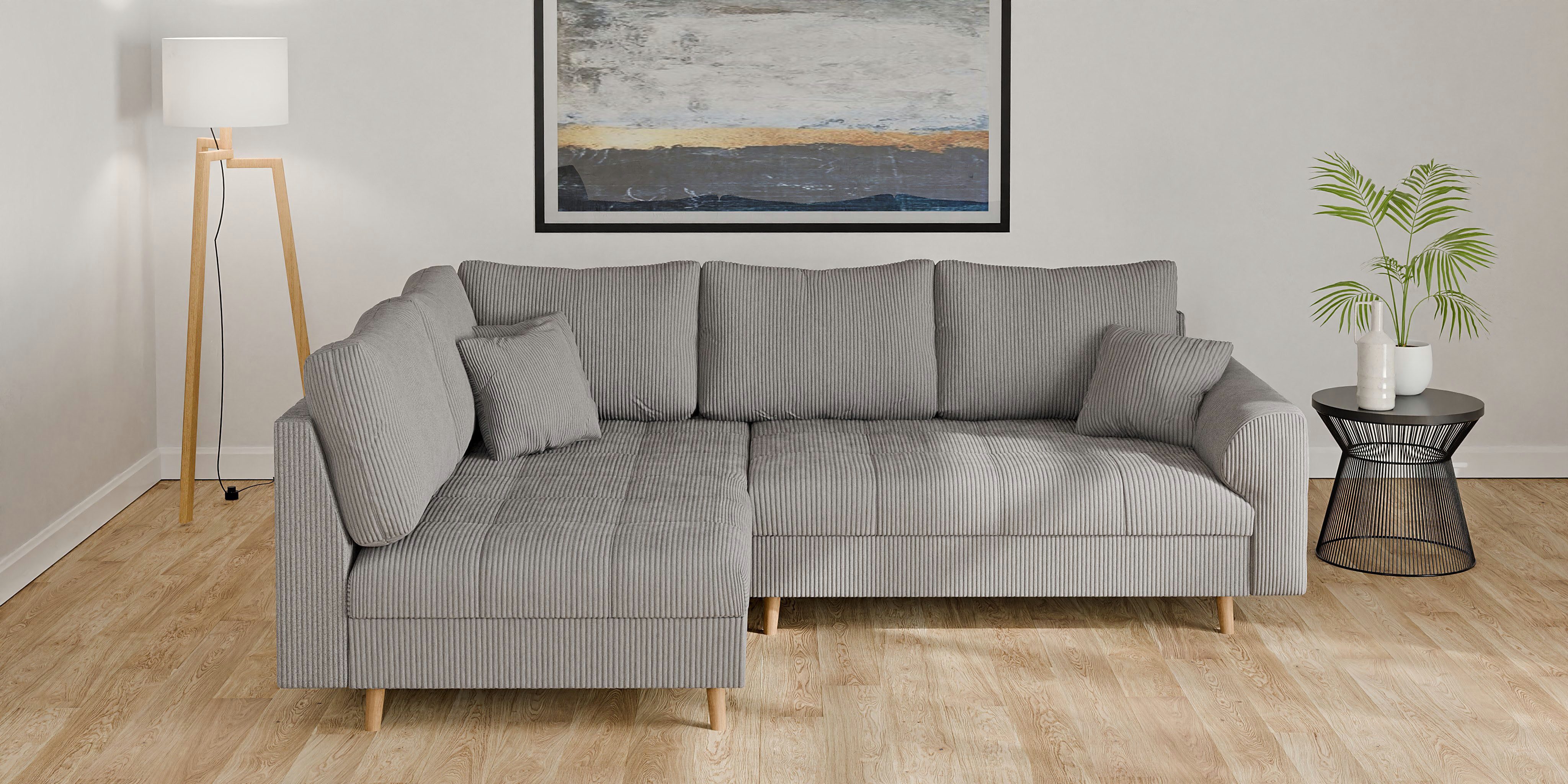 Home affaire Ecksofa CHARRE L-Form mit günstig online kaufen