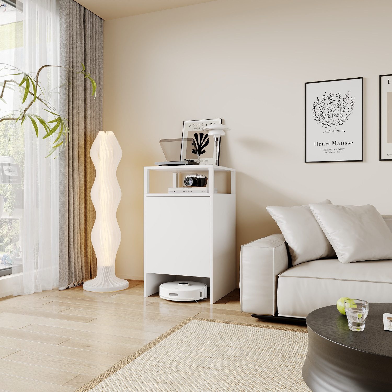 FUFU&GAGA Sideboard Kehrmaschinen-Organisator,44.4*45*80cm günstig online kaufen