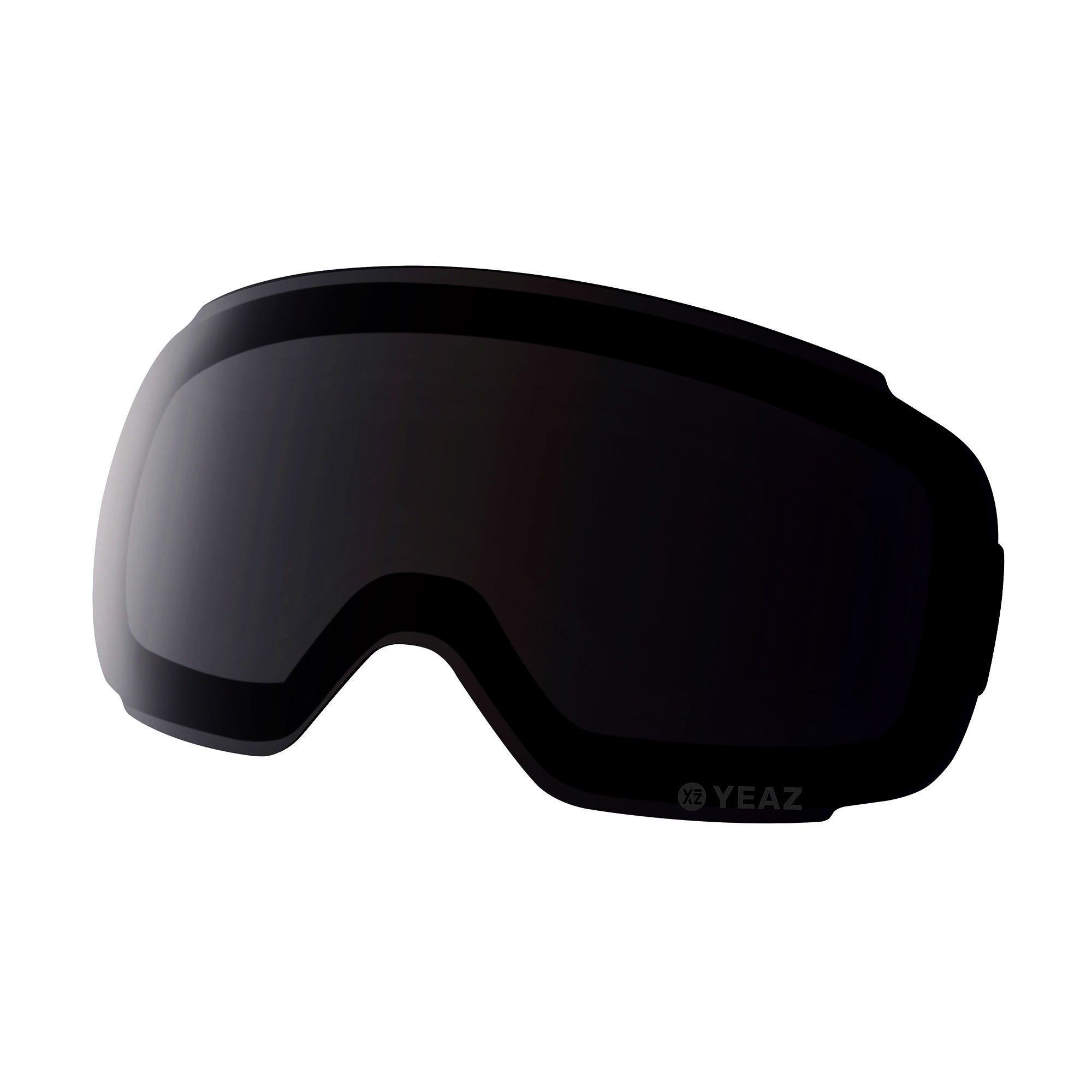 YEAZ Skibrille TWEAK-X wechselglas für ski- snowboardbrille, Magnetisches Wechselglas schwarz