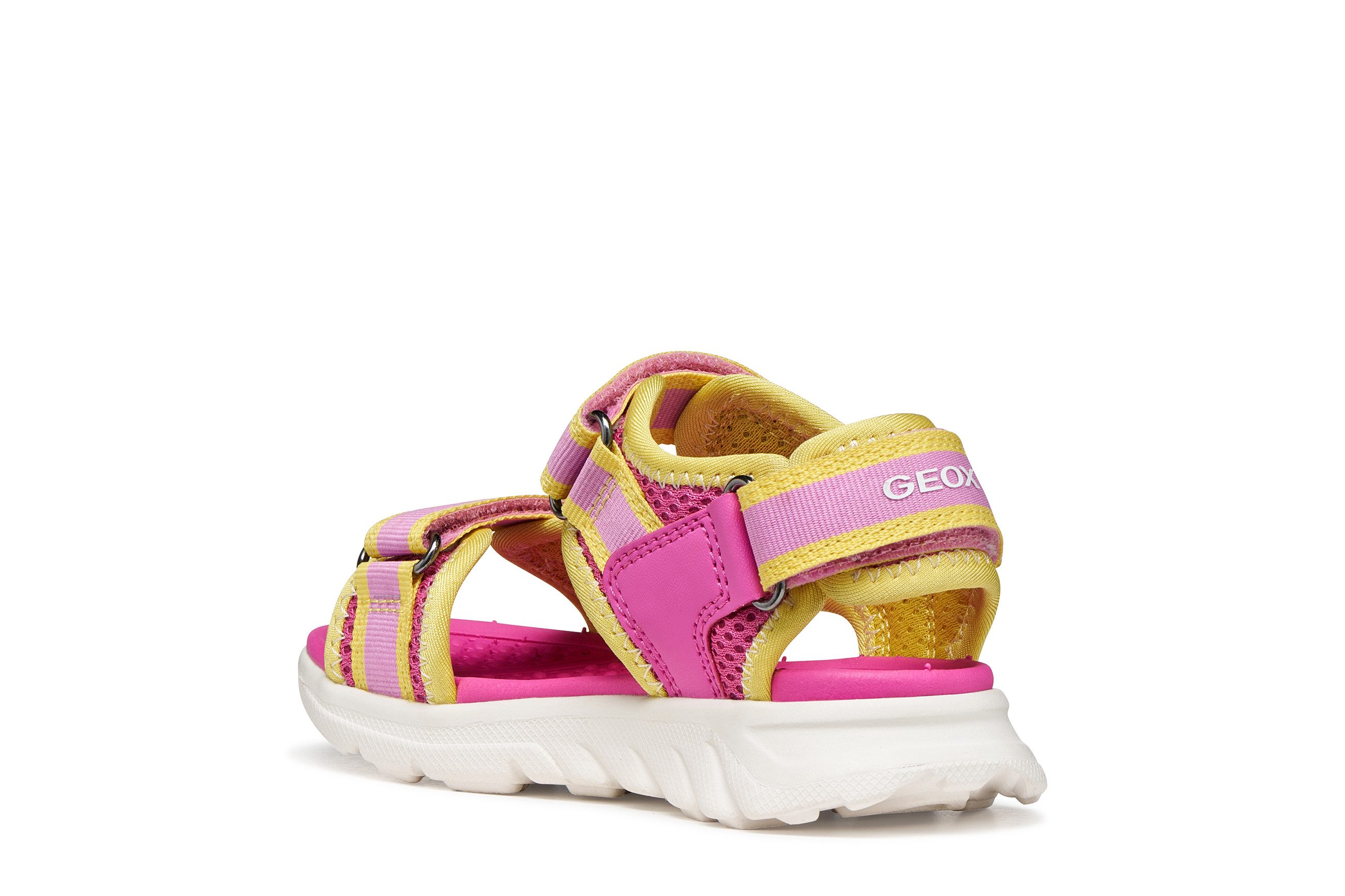 Geox J SANDAL AIRADYUM GI Sandale Klettschuh mit Logo, Größenschablone zum Download