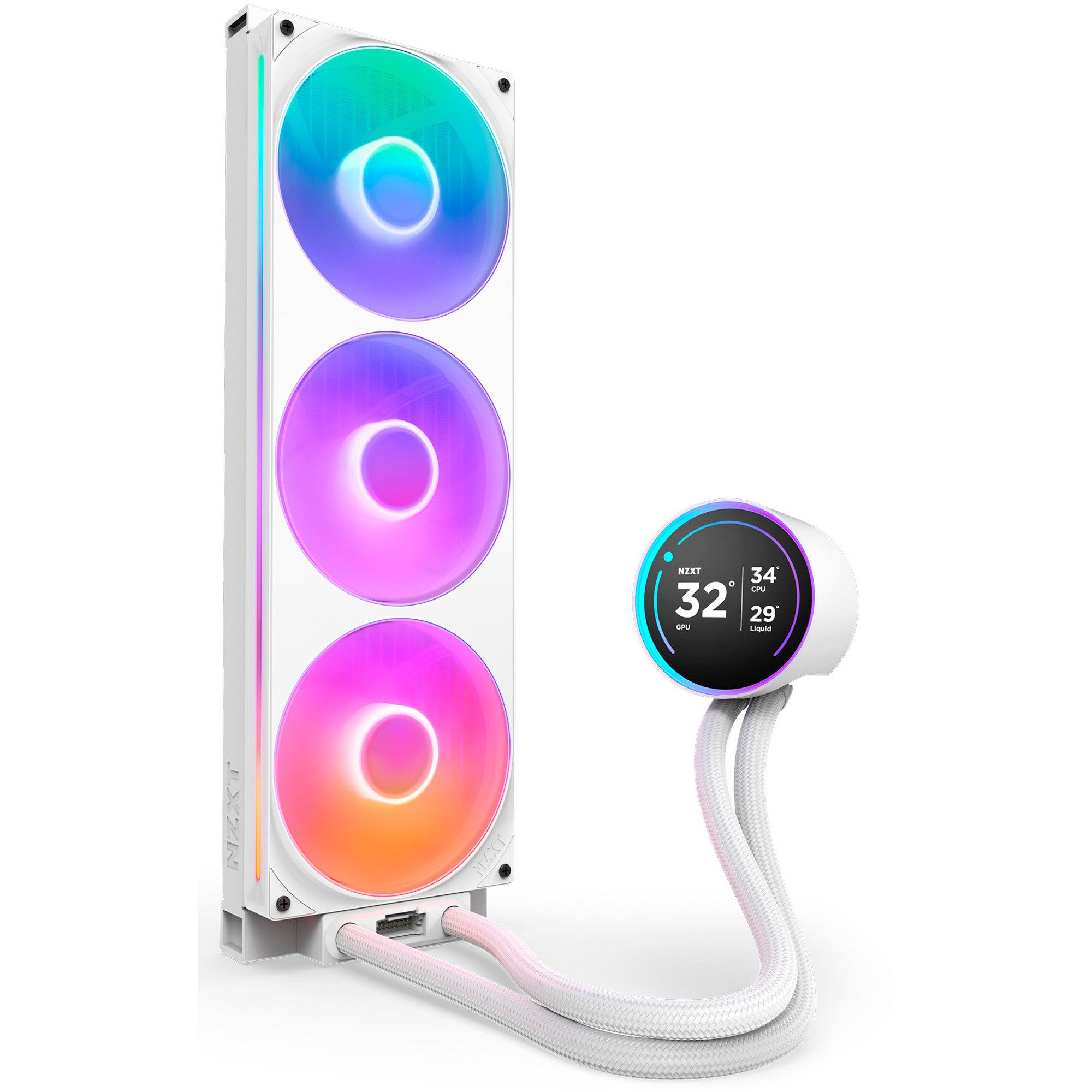 NZXT CPU Kühler NZXT Kraken Elite 420 RGB 420 mm, Wasserkühlung