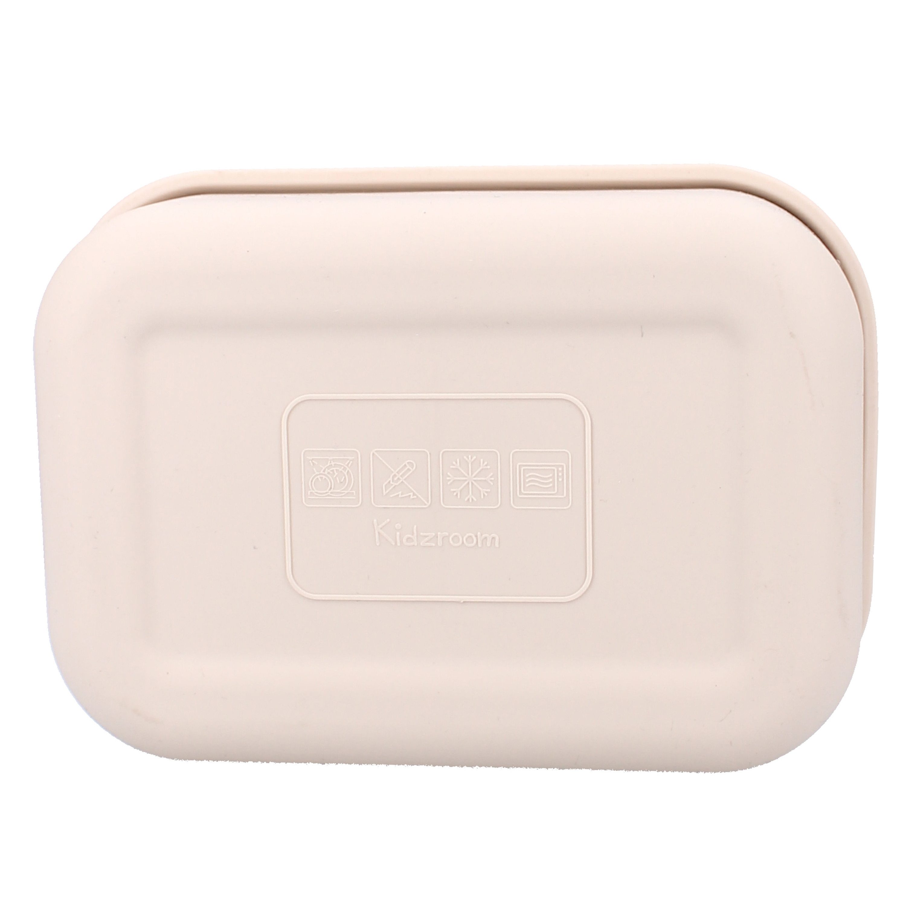 Kidzroom Lunchbox Kinder Lunchbox aus Silikon – Brotdose mit süßem Teddybär
