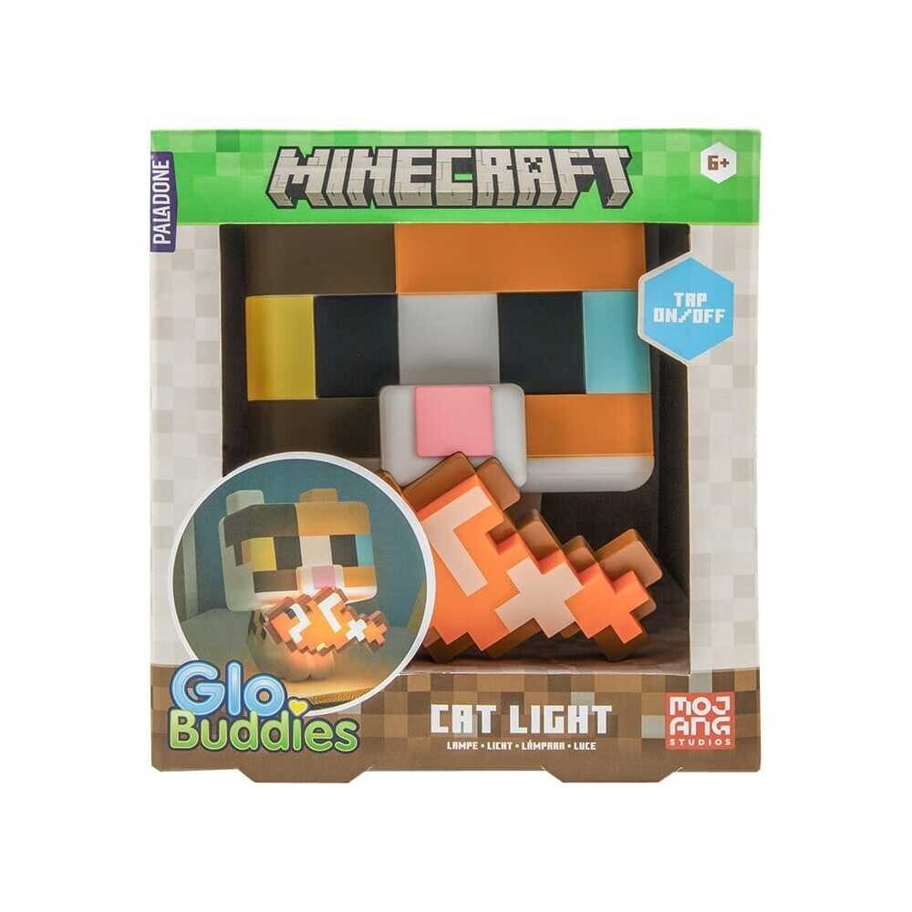 Paladone LED Dekolicht Minecraft GloBuddies Leuchte Cat 15 cm