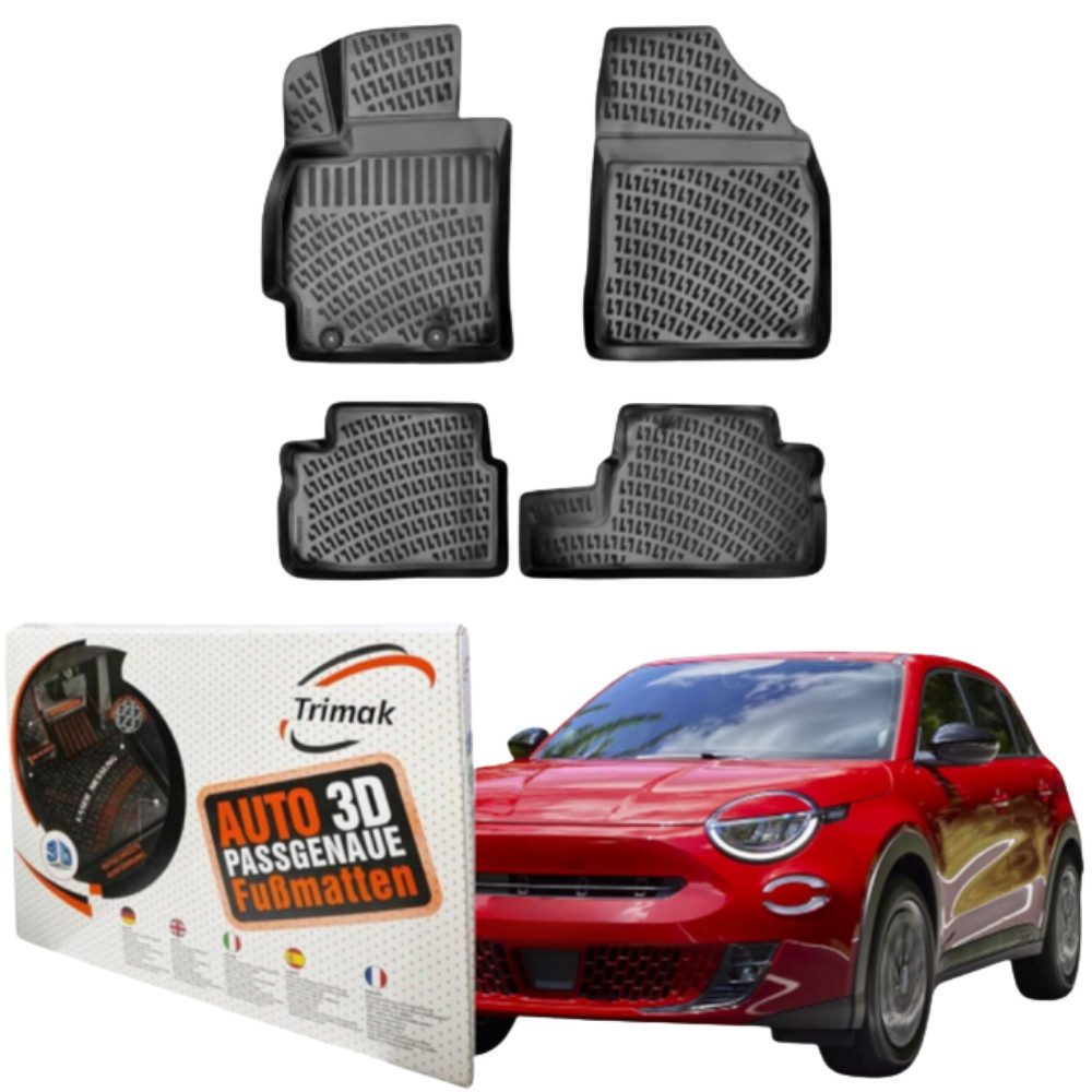 Passform-Fußmatten Oder Kofferraumwanne Oder Set kompatibel mit Fiat 600e
