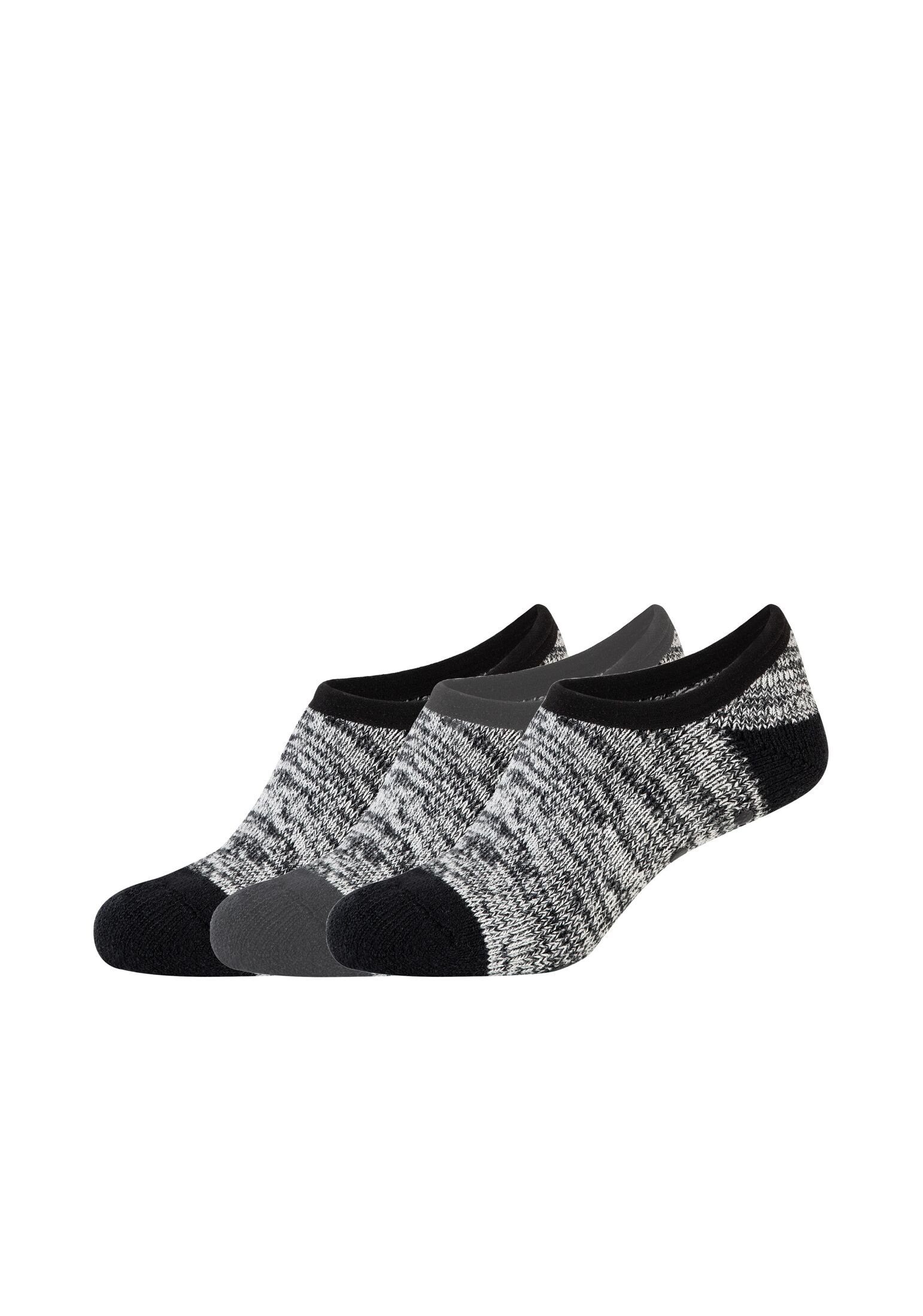 Sneakersocken Sneakersocken mix black Camano Pack 3er