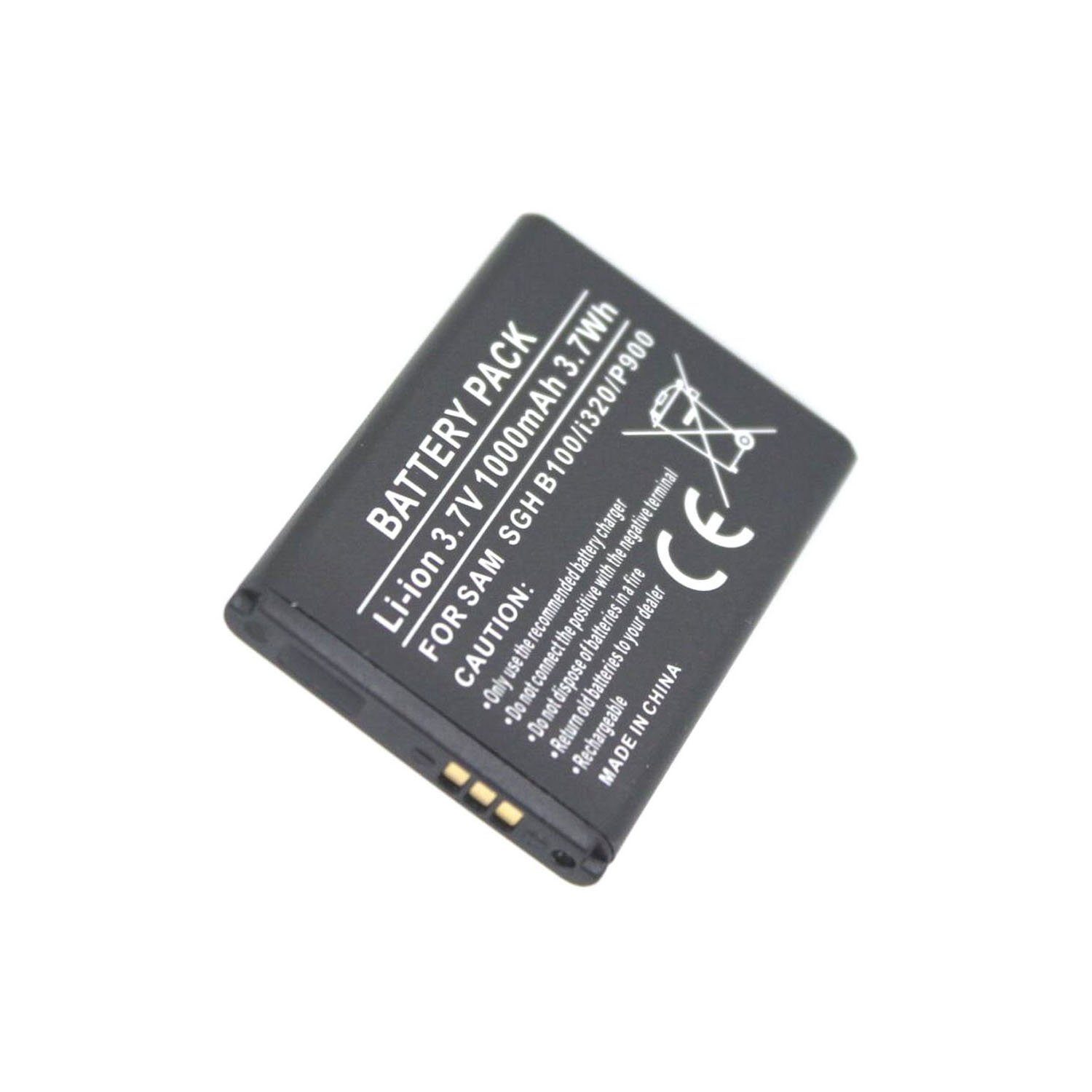 MobiloTec Akku kompatibel mit Samsung GT-C3300K Akku Akku 850 mAh (1 St)