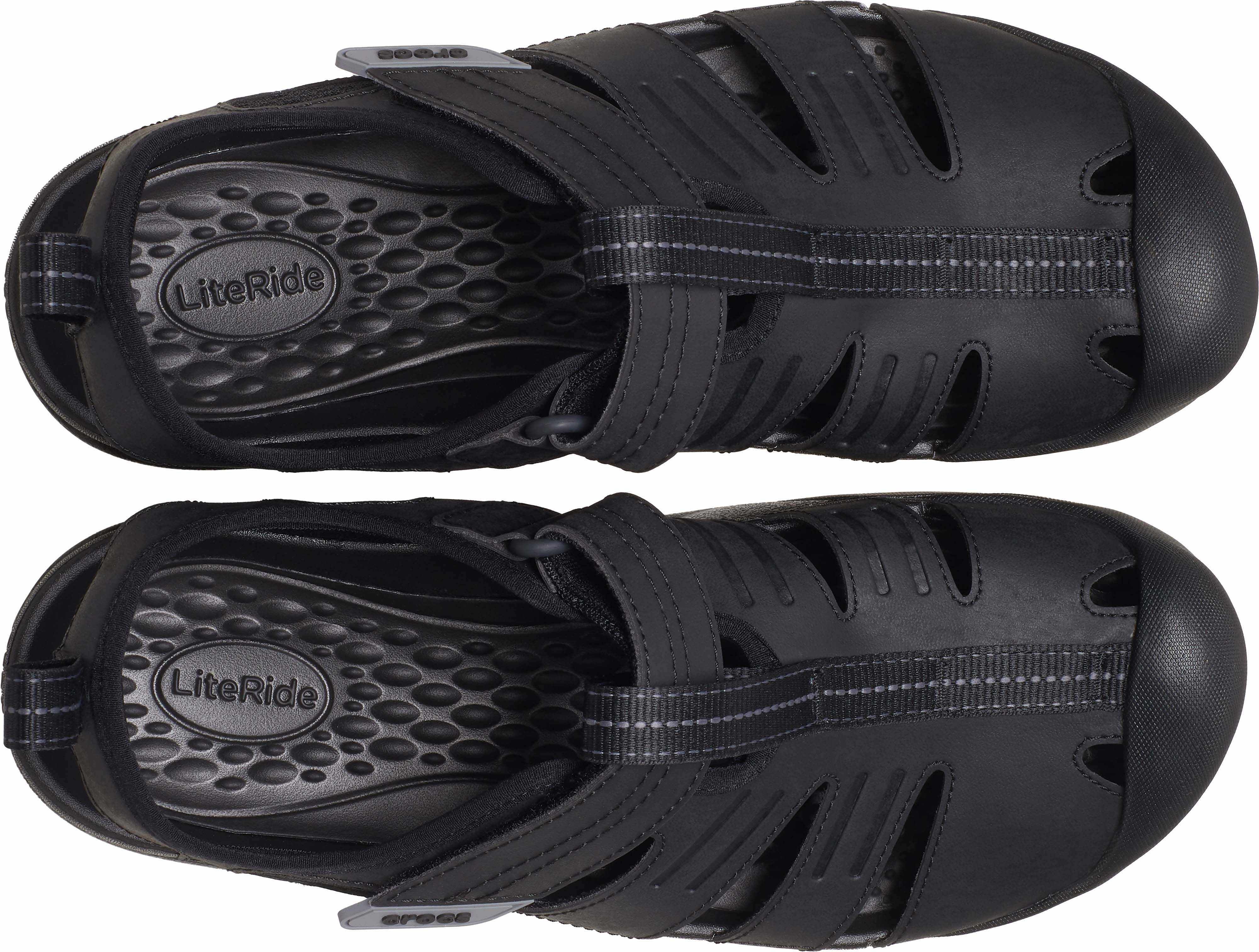 Crocs Yukon Fisherman Sandale Halbschuh, Slipper, Trekkingschuh mit praktischem Klettverschluss