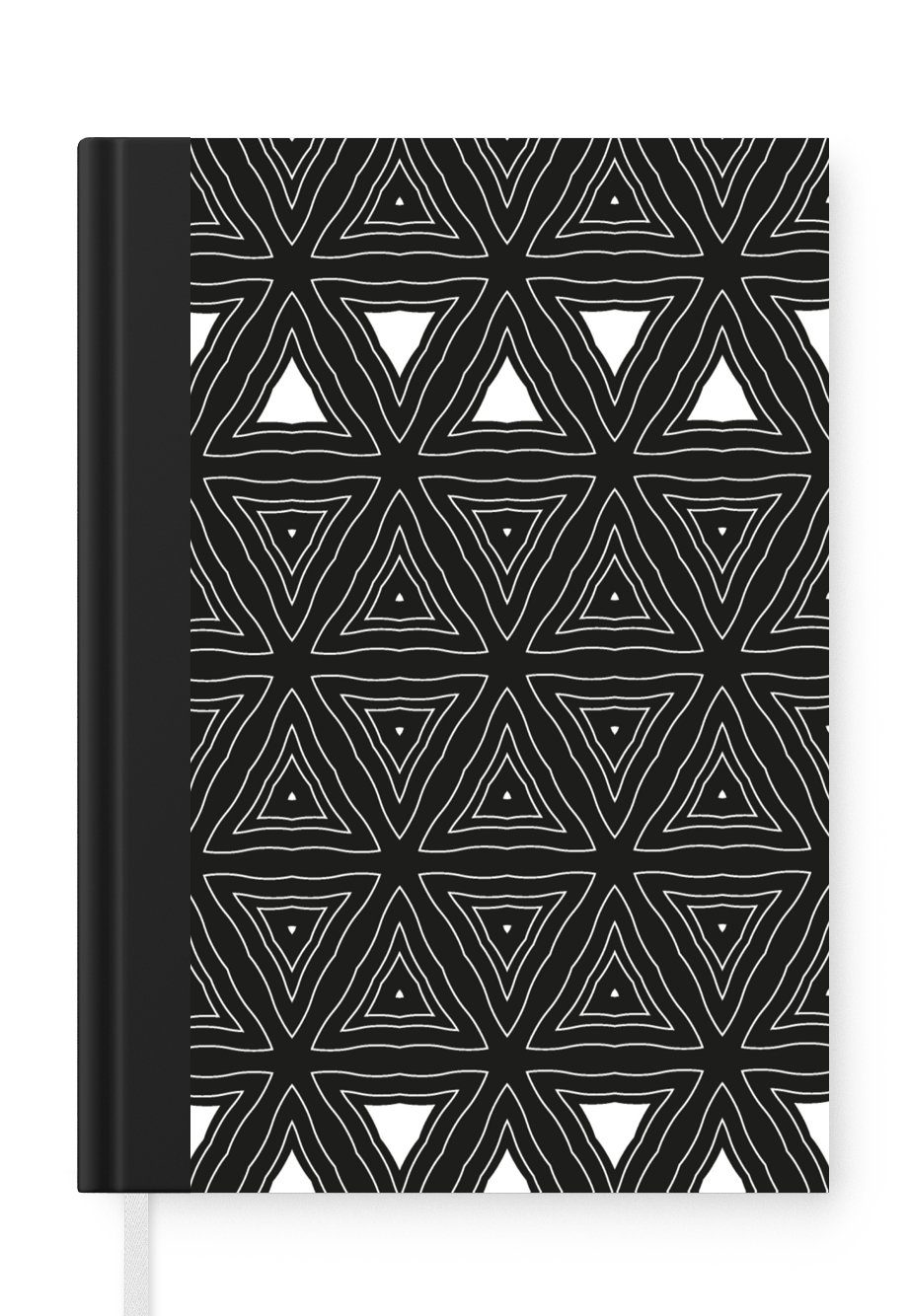 98 Tagebuch, Notizbuch Mosaik, Notizheft, MuchoWow - A5, Haushaltsbuch - Journal, Geometrie Gestaltung Seiten, Merkzettel,