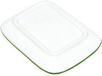 Lashuma Butterdose Zitrone, Keramik, (1-tlg., 12 x 9 cm), Behälter für Butter 125 g oder Magarine