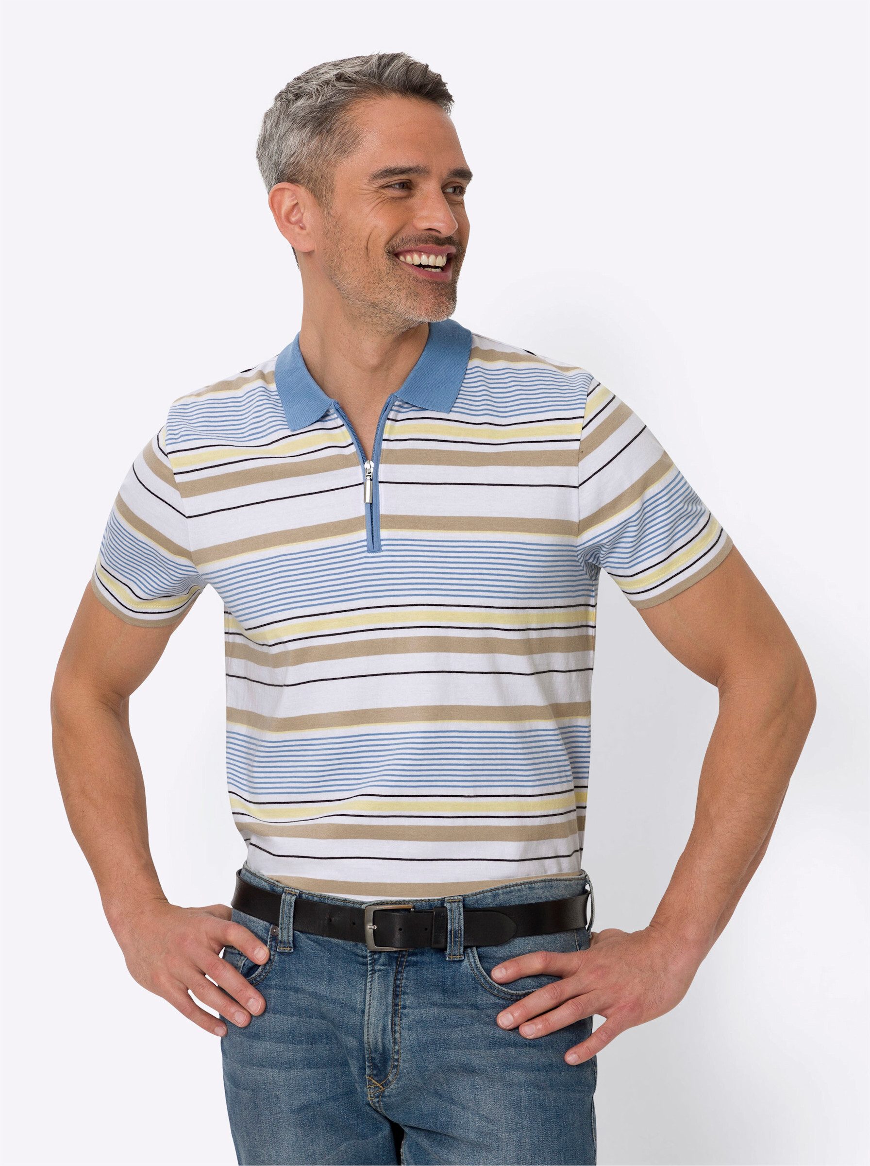 Classic Poloshirt "Kurzarm-Poloshirt", (1 tlg.) günstig online kaufen