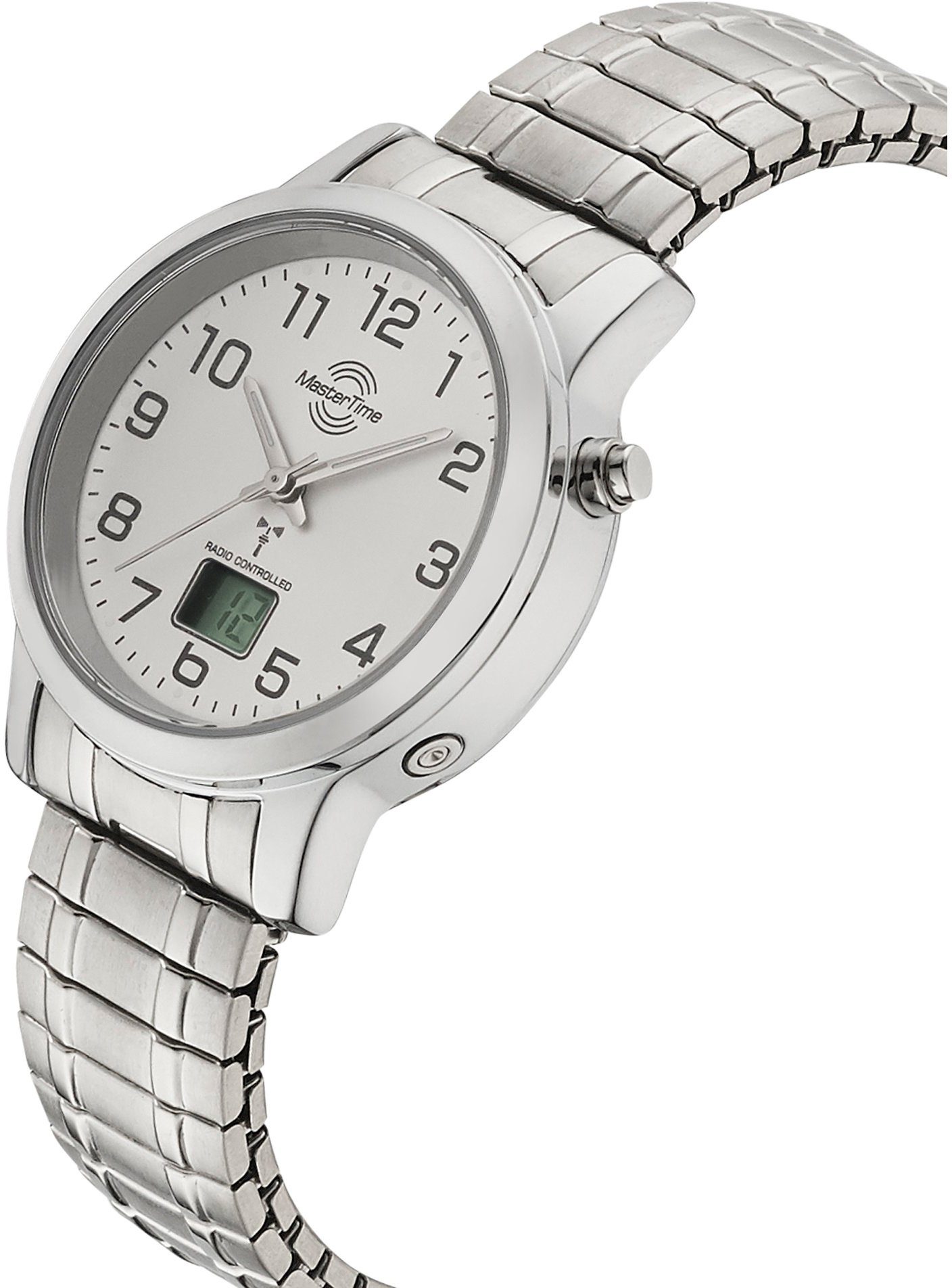 MASTER TIME Funkuhr Basic MTLA-10307-12M, Armbanduhr, Quarzuhr, Damenuhr, D günstig online kaufen