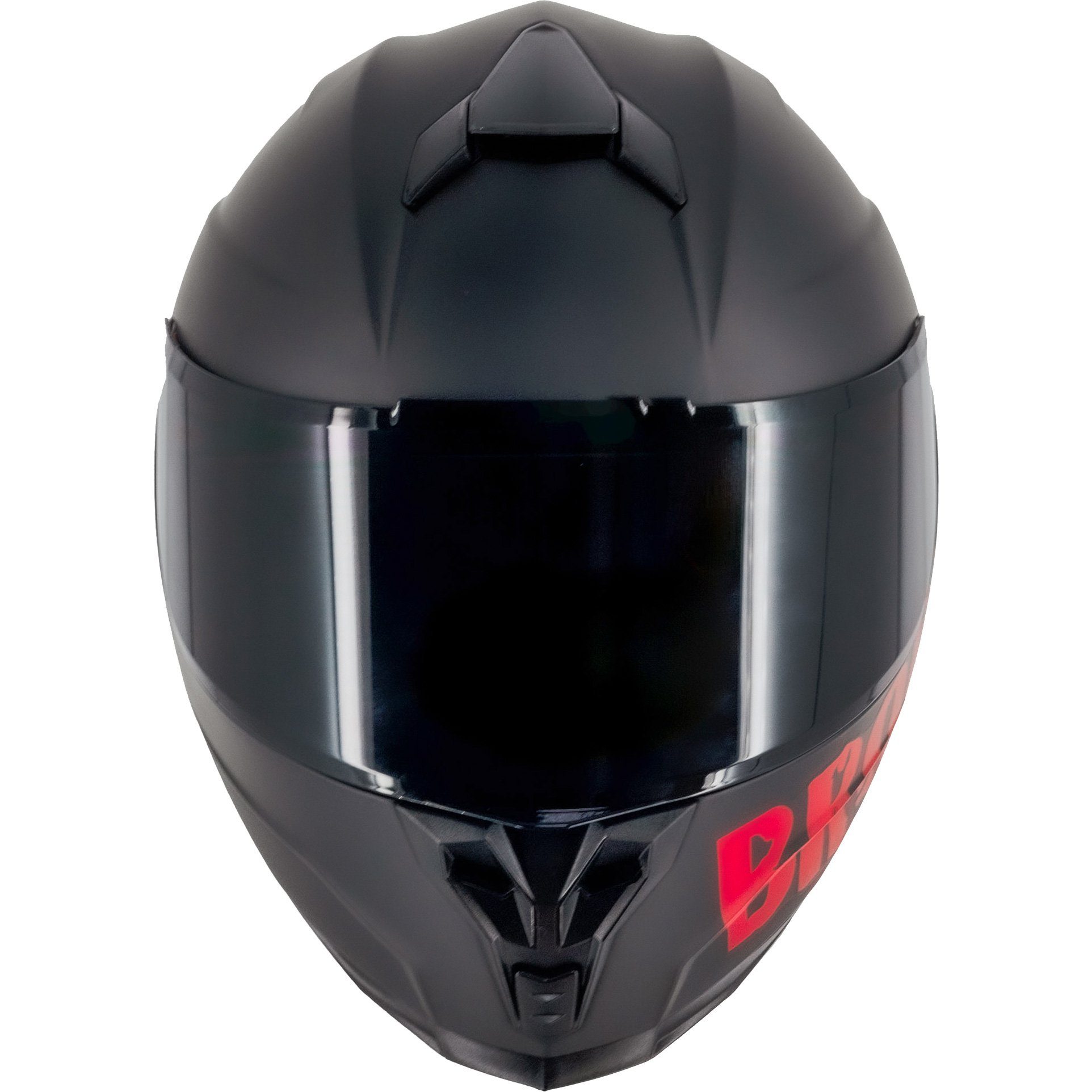 Broken Head Motorradhelm BeProud Sport Rot (Mit Schwarzem Visier), Hochwertiges Design – Bild 5 von 5