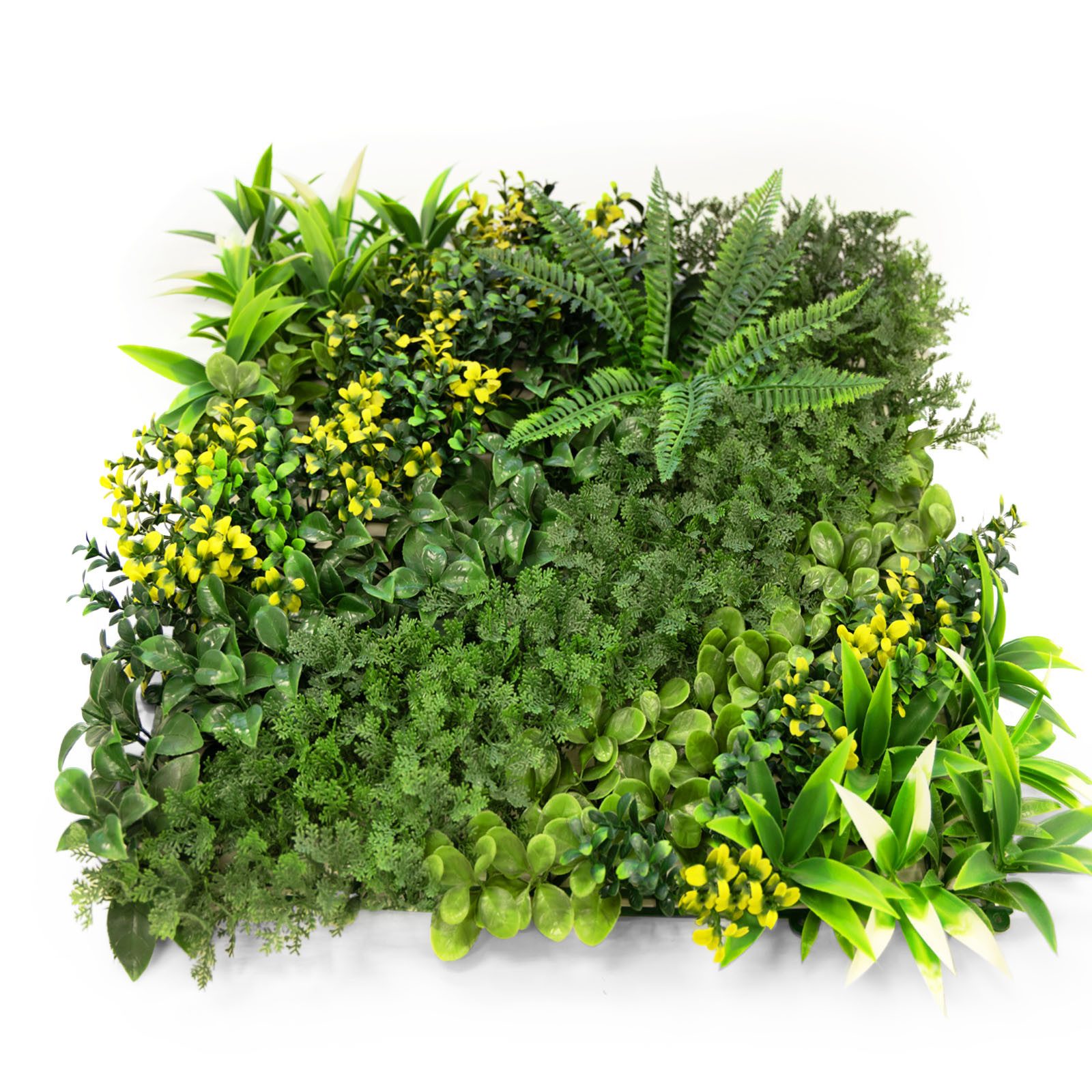 Kunstblume Pflanzenwand Vivagreen, Bringt modernen, grünen Touch, Kubus, Le günstig online kaufen