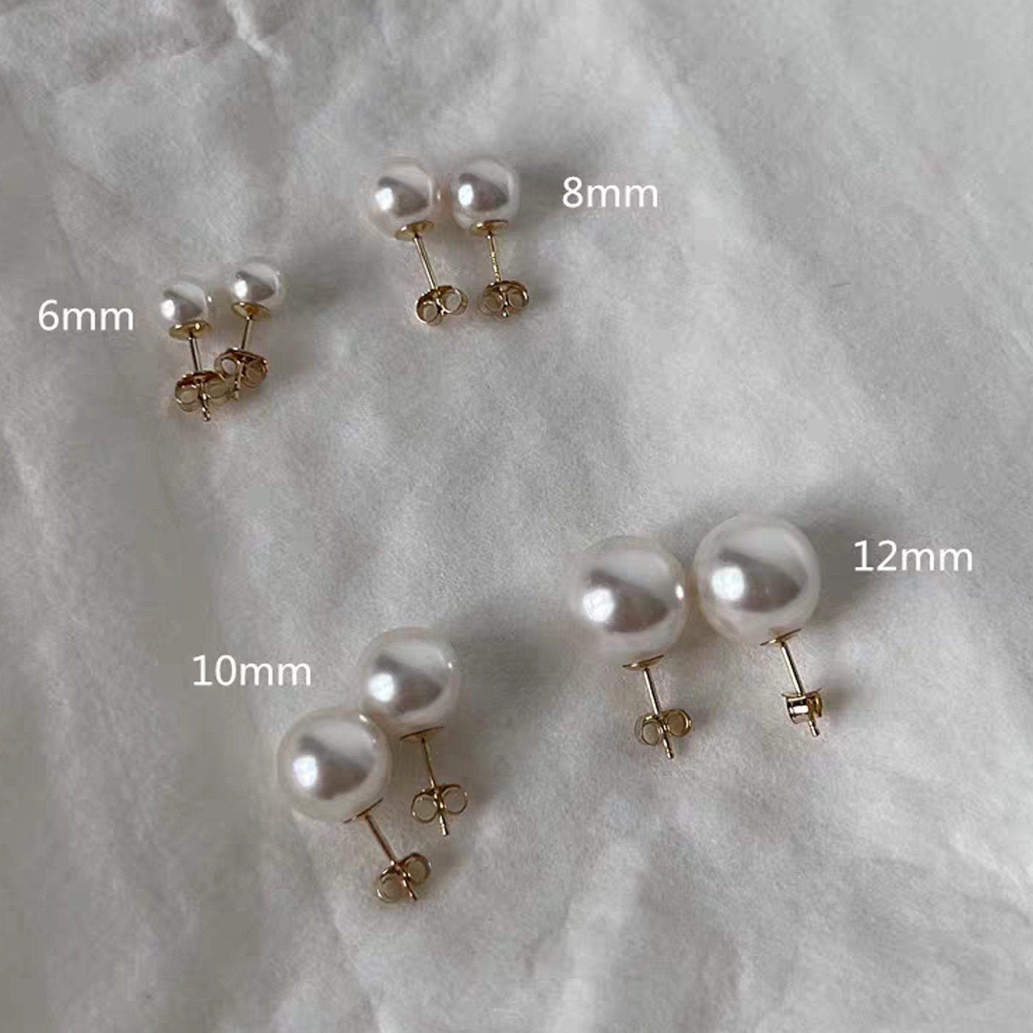 GOLDEN Perlenkette Kristall Halskette Halskette, 5810 5cm Perlen + 40cm Swarovski Perlen Crystal Pearls Runde