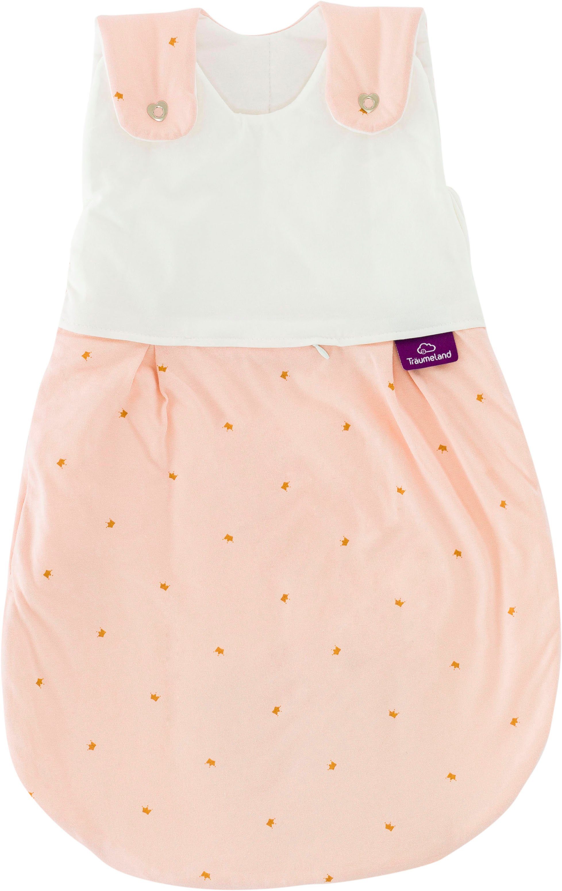Träumeland Babyschlafsack Außenschlafsack LIEBMICH, Design Märchengold (1 tlg)