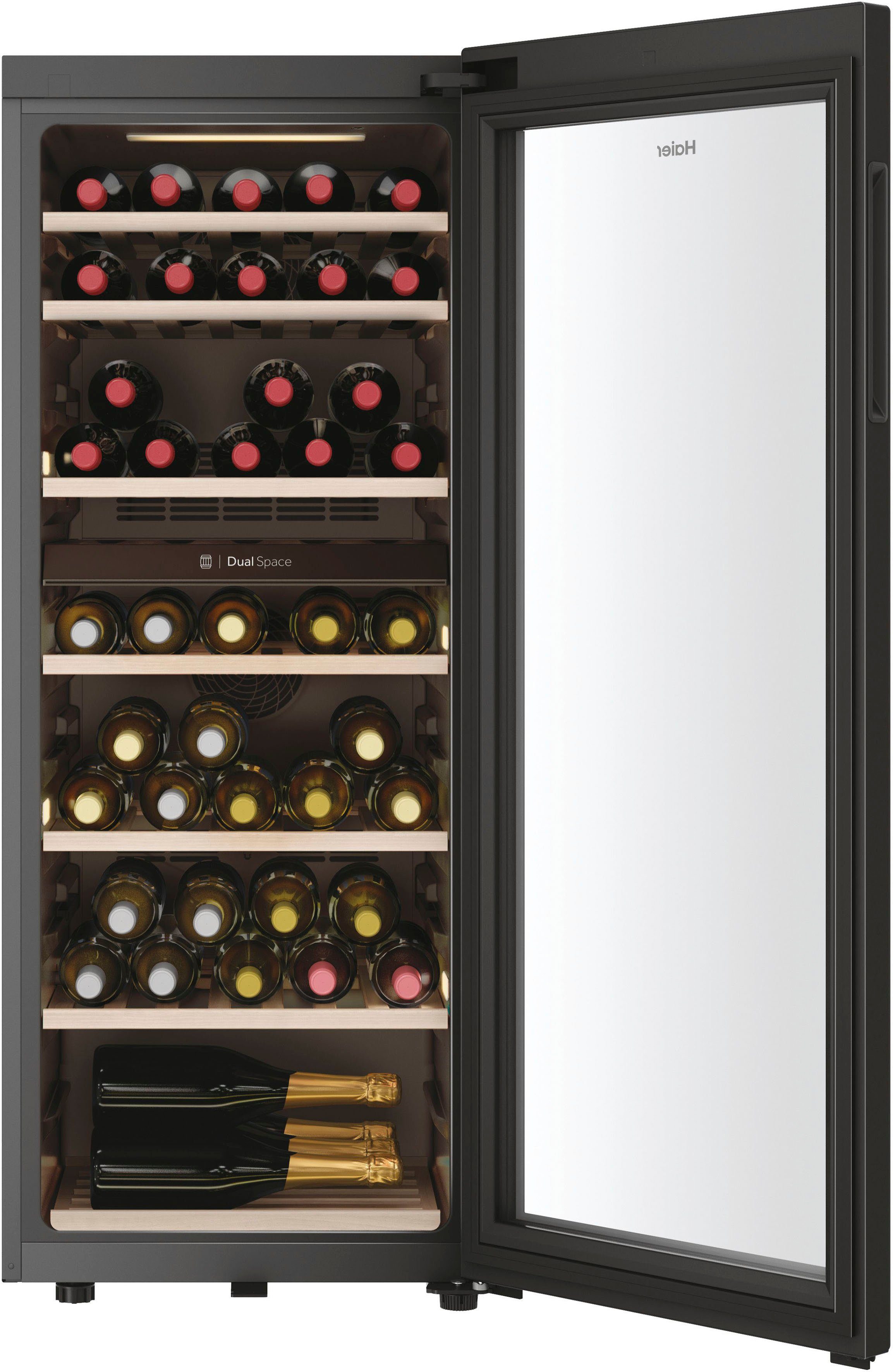 Haier Weinkühlschrank HWS77GDAU1, für á 77 Standardflaschen 0,75l