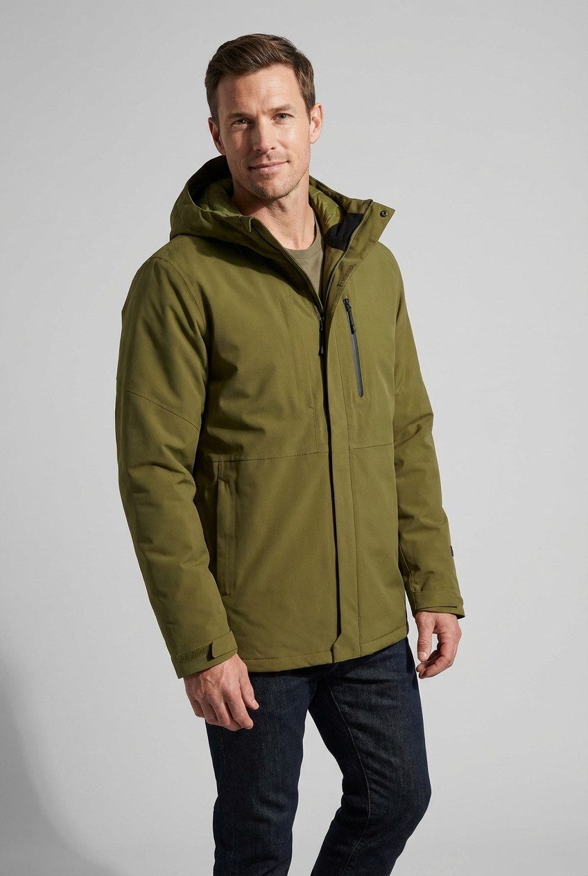 Icepeak Funktionsjacke BAKERHILL wasserdicht, mit 10.000 mm Wassersäule, atmungsaktiv, wasserabweisend