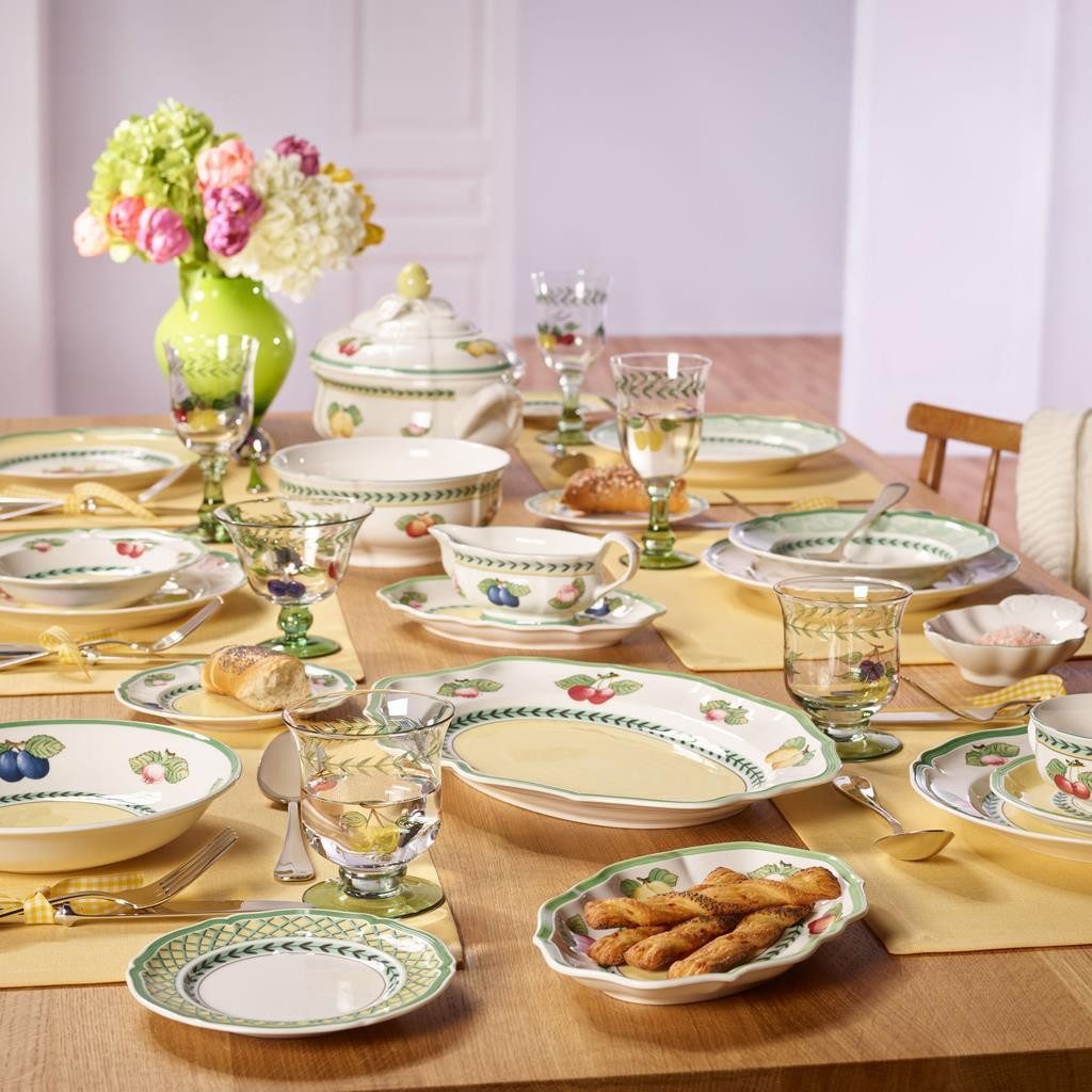 Villeroy & Boch Suppenteller French Garden Fleurence Suppenteller ø 22,8 cm, (1 St)