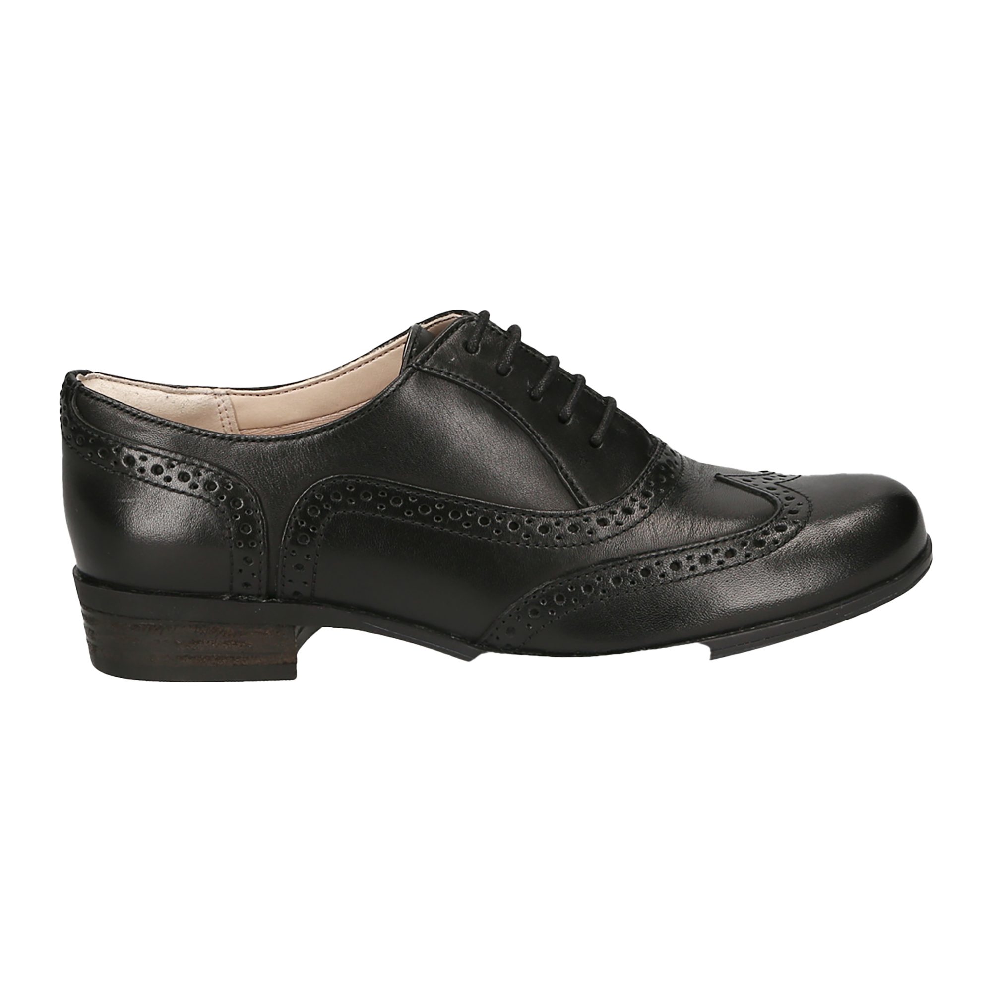 Clarks Clarks Hamble Oak 20346713, Schnürschuhe, Schwarz, Damen Schnürschuh