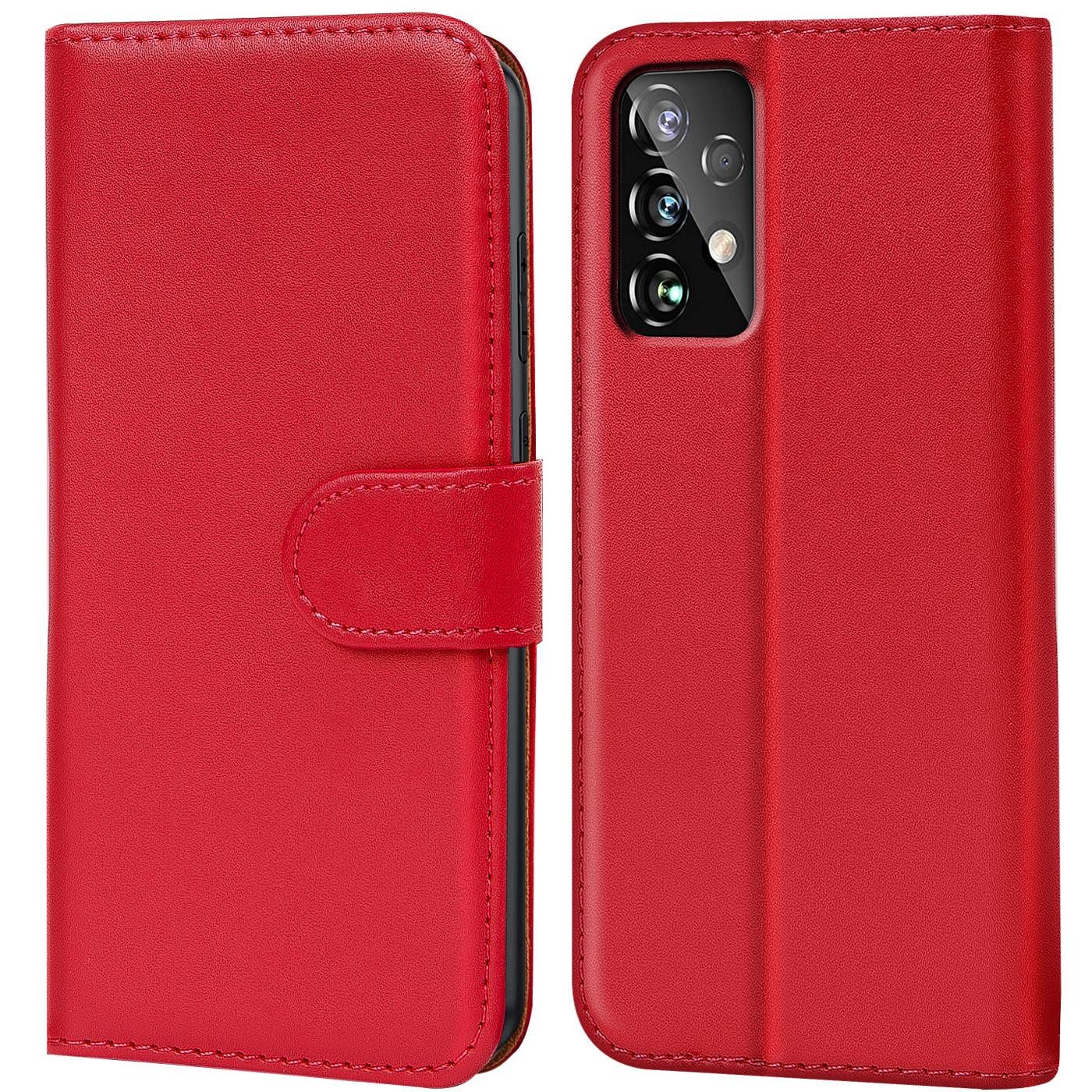 CoolGadget Handyhülle Book Case Handy Tasche für Samsung Galaxy A52, A52s 5G 6,5 Zoll, Hülle Klapphülle Flip Cover für Samsung A52 4G/5G Schutzhülle stoßfest