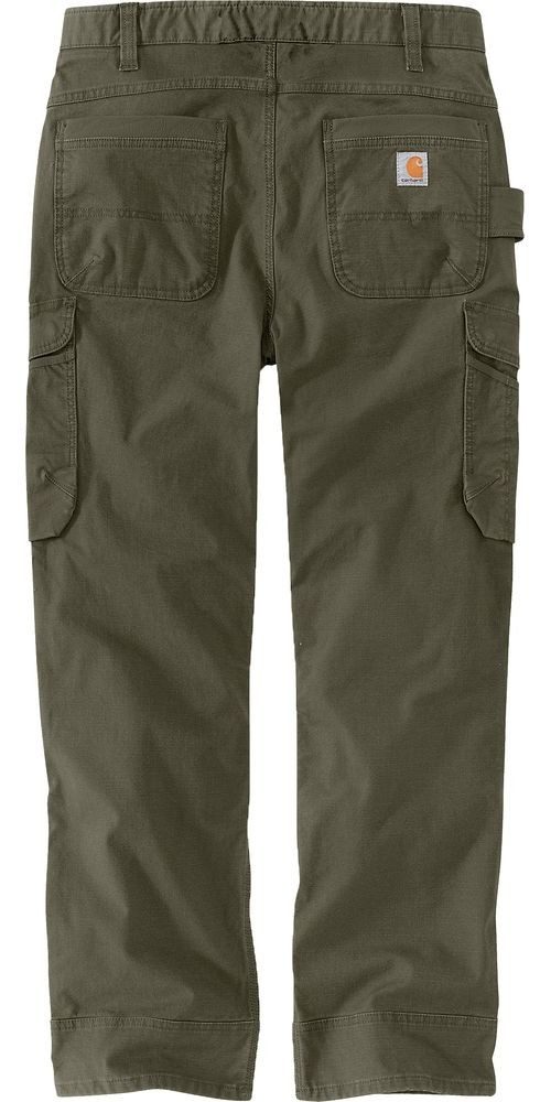 Carhartt Cargohose Relaxed Straight Steel Rugged Flex™ Ripstop Double-Front Cargo Pant