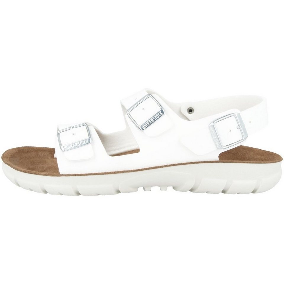 Birkenstock Kano Birko-Flor Weichbettung schmal Damen Sandale, PU-Laufsohle  ist rutschhemmend, öl- und fettbeständig