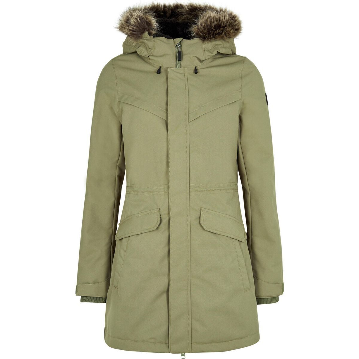 O'Neill Outdoorjacke Journey Parka Jacket Stylische Damenjacke für Freizeit und Reisen mit recyceltem Futter
