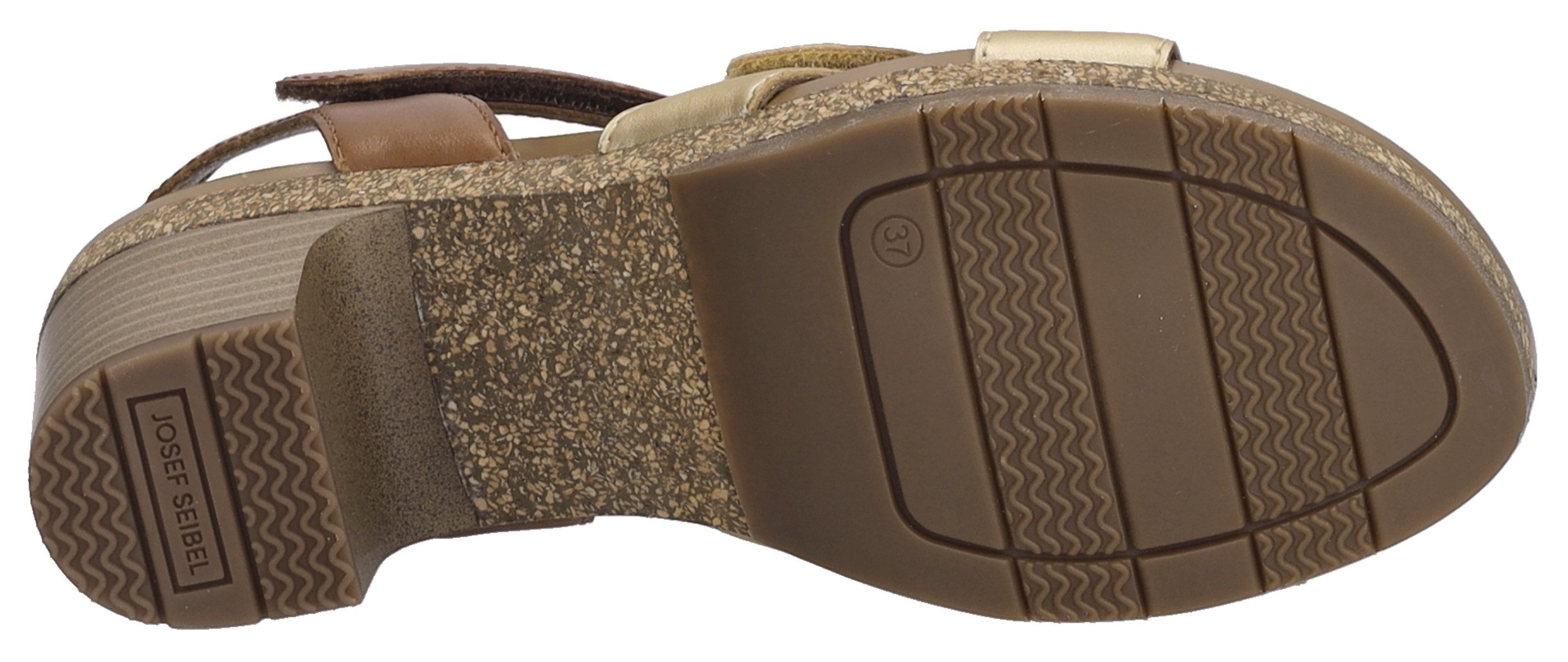 Josef Seibel Grace 01 Sandale, Festtagsschuh, Sandalette mit Blockabsatz