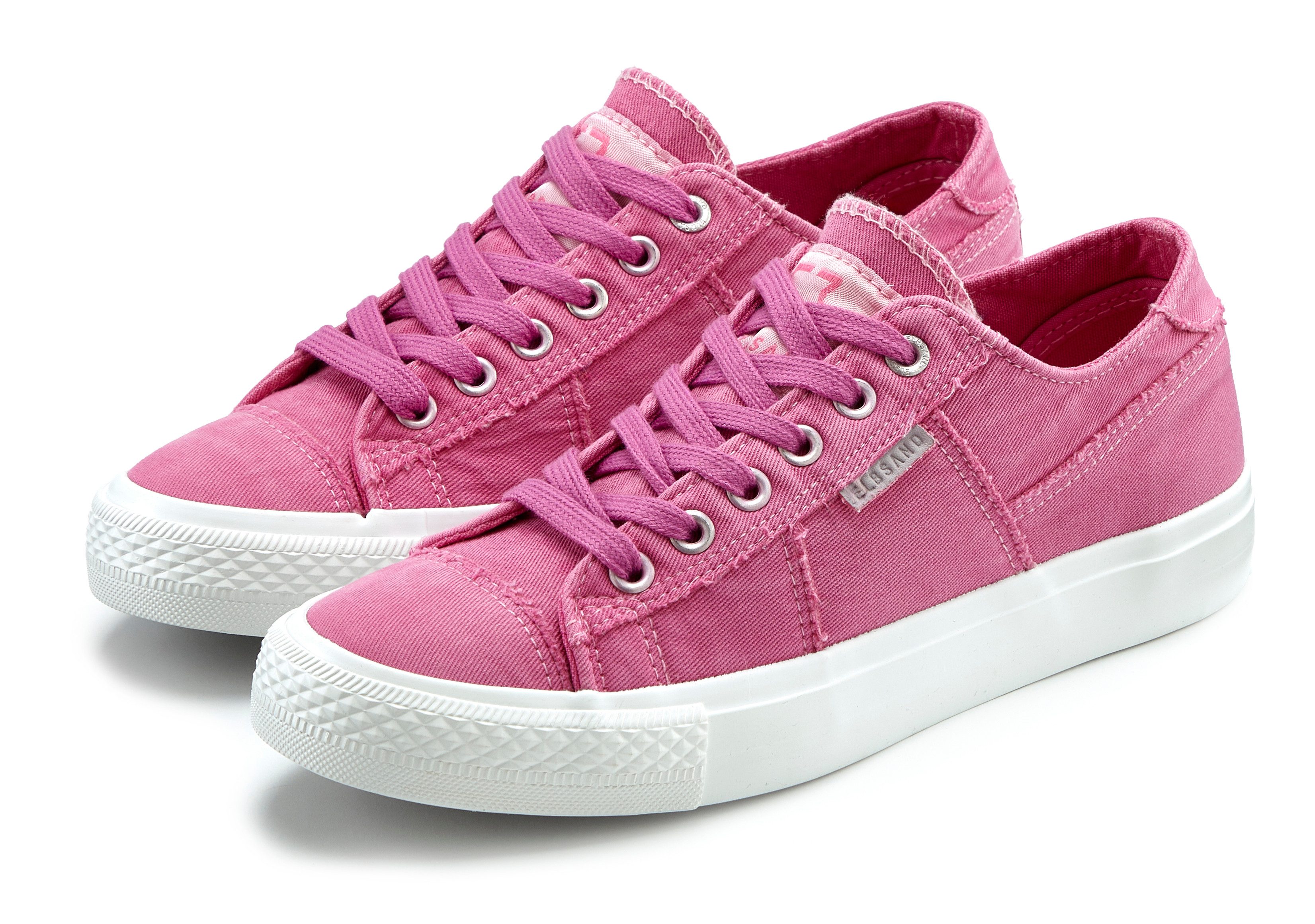 Elbsand Schnürschuh, Stoffschuhe, Textilschuhe, Turnschuh, Freizeitschuh Sneaker Schnürhalbschuh aus Textil in modernem Used-Look VEGAN