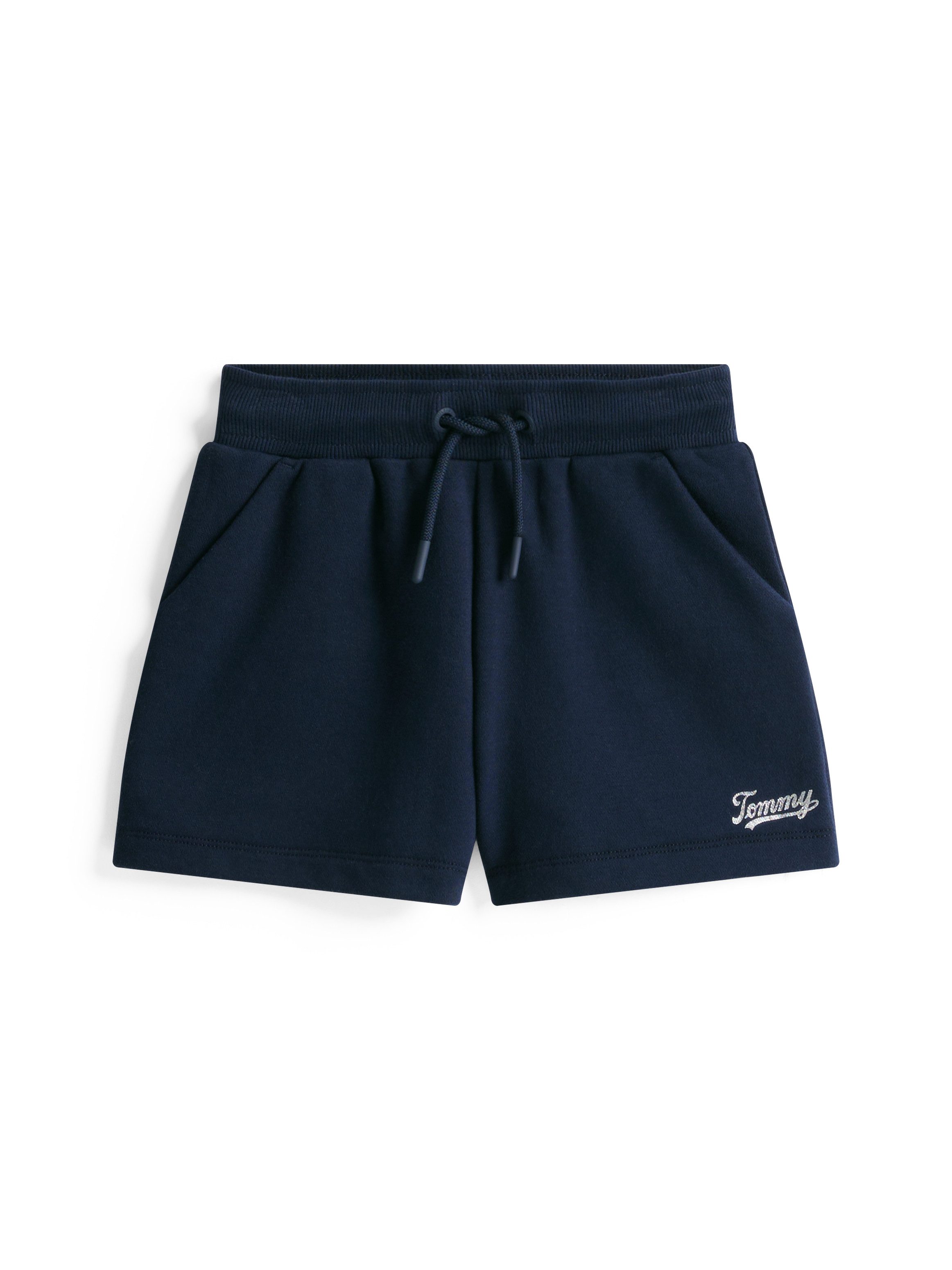 Tommy Hilfiger Sweatshorts TOMMY SCRIPT SWEATSHORT für Kinder bis 16 Jahre, glänzender Logo-Schriftzug – Bild 4 von 5