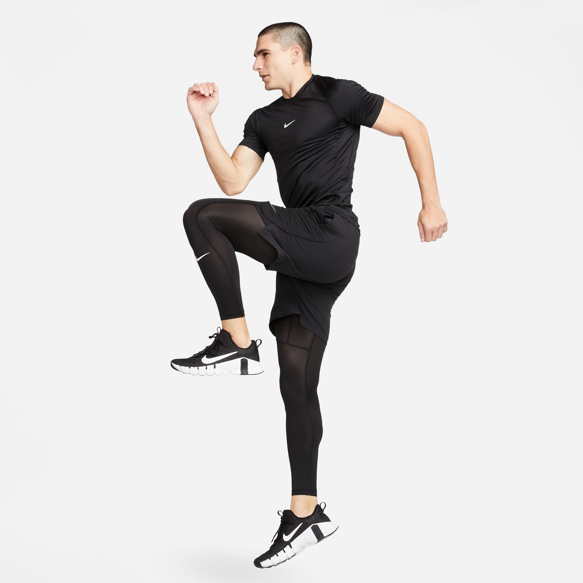 TOP Nike DRI-FIT Trainingsshirt MEN'S PRO SHORT-SLEEVE SLIM