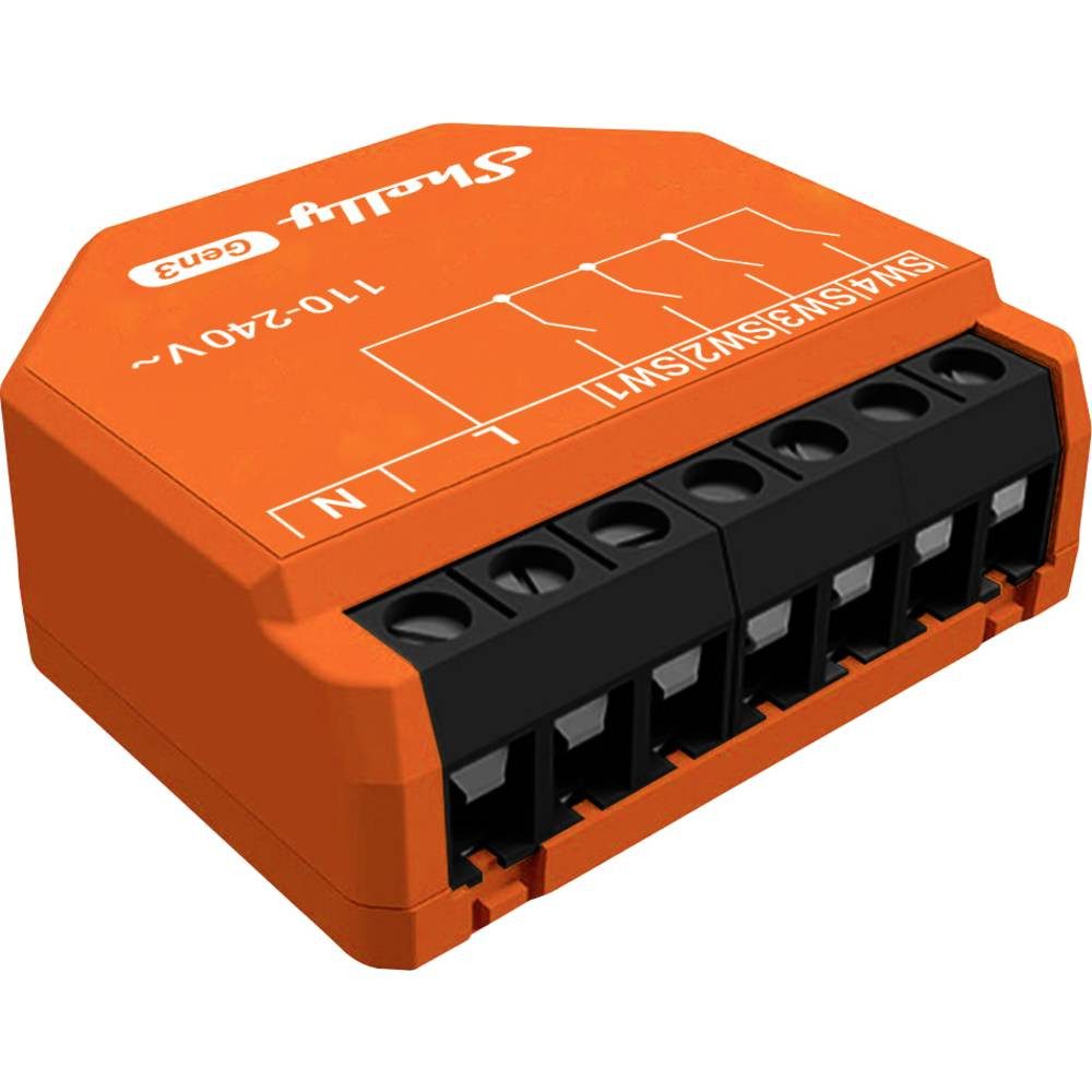 Shelly Unterputz Szenenaktivierer Shelly_i4_Gen3 Smart-Home-Steuerelement