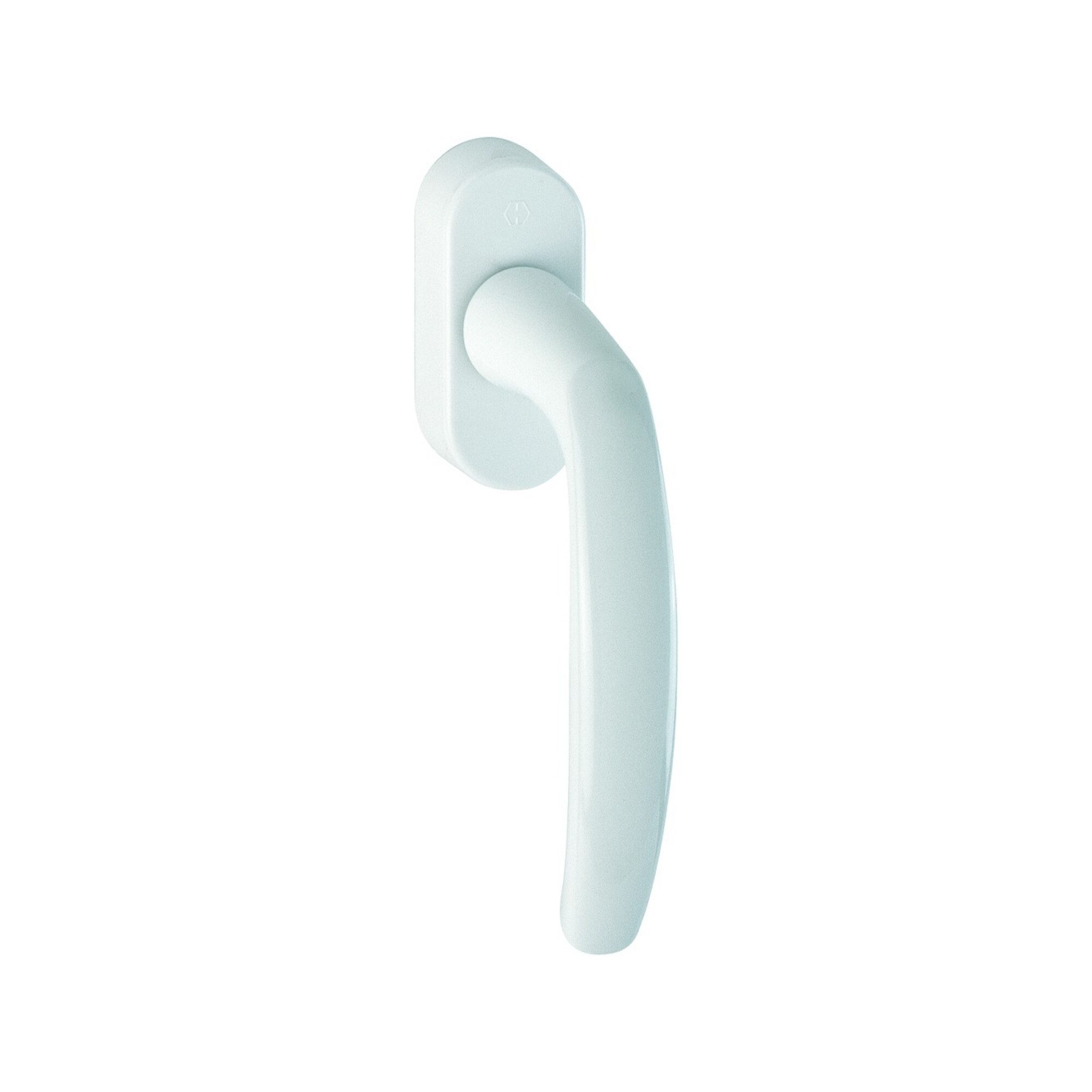 HOPPE Fenstergriff Fenstergriff Atlanta 0530/US952 Alu.F9016/weiß 32-42mm Secustik®/Vario